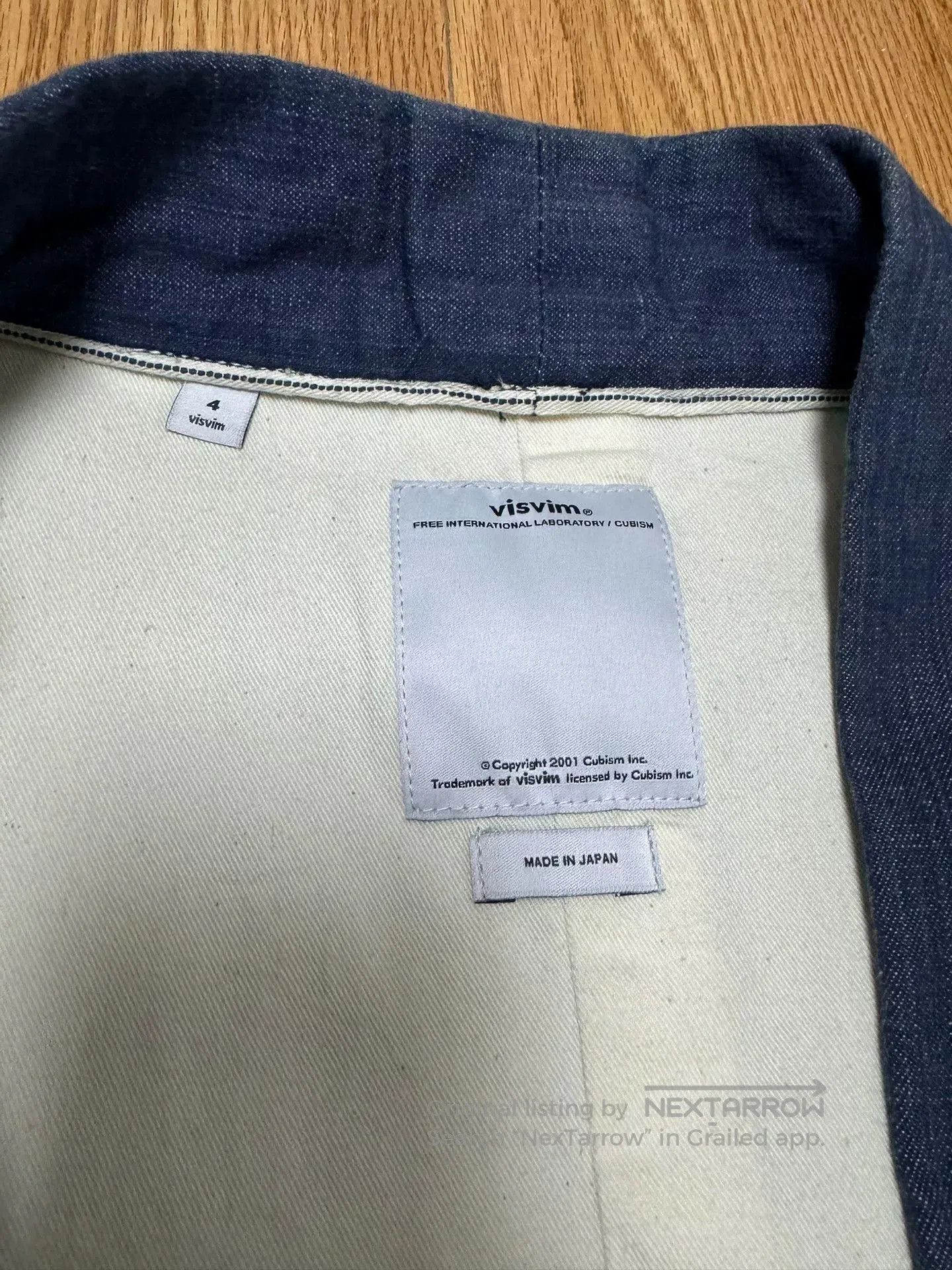 Visvim visvim sanjuro kimono jacket in khaki. Size US XL / EU 56 / 4 - 5 Thumbnail