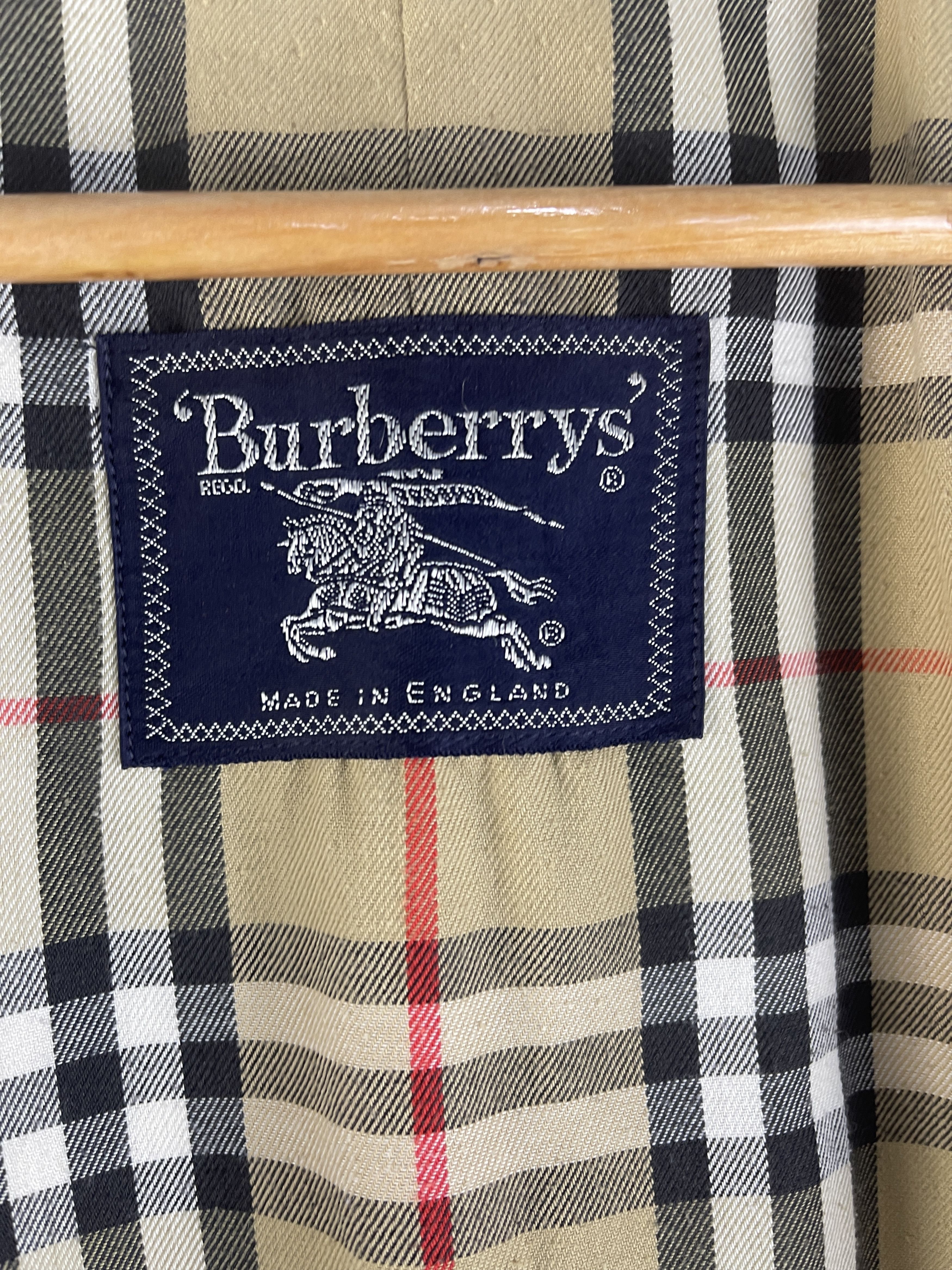 Burberry Prorsum Vintage Burberrys’ London Nova Check Coat Made In England Size US M / EU 48-50 / 2 - 15 Thumbnail