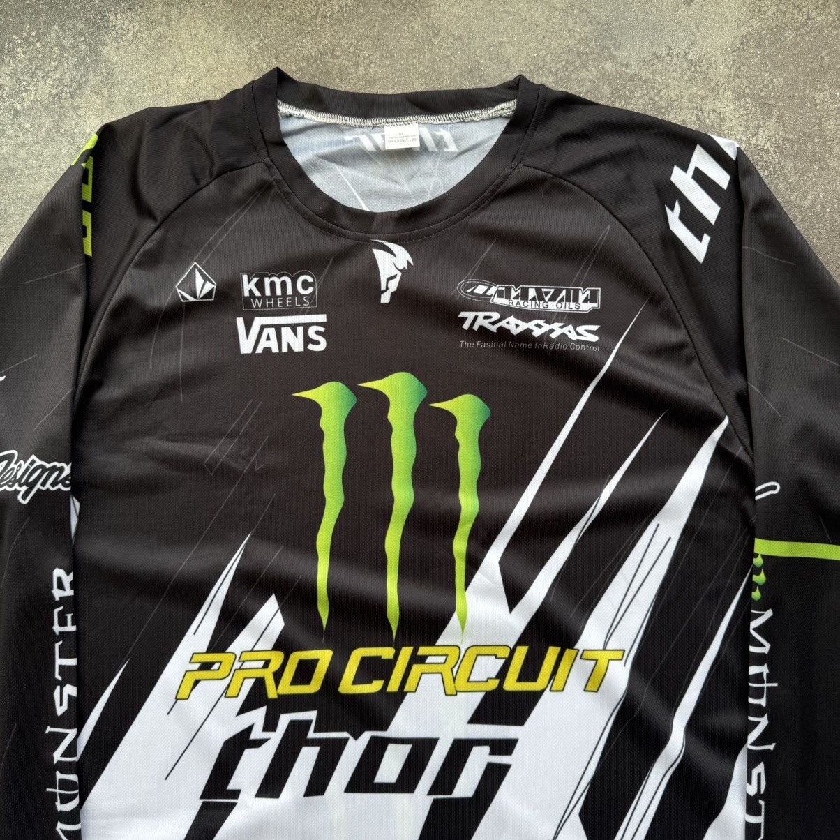 A$AP Rocky Monster Energy Vintage Y2K ASAP Rocky Style Racing Jersey Size US XL / EU 56 / 4 - 4 Thumbnail