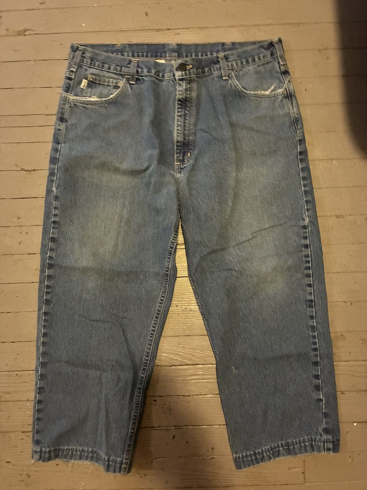 Carhartt Carhartt FR Jeans 42x30 Denim Flame Resistant USA Made Size US 42 / EU 58 - 2 Thumbnail