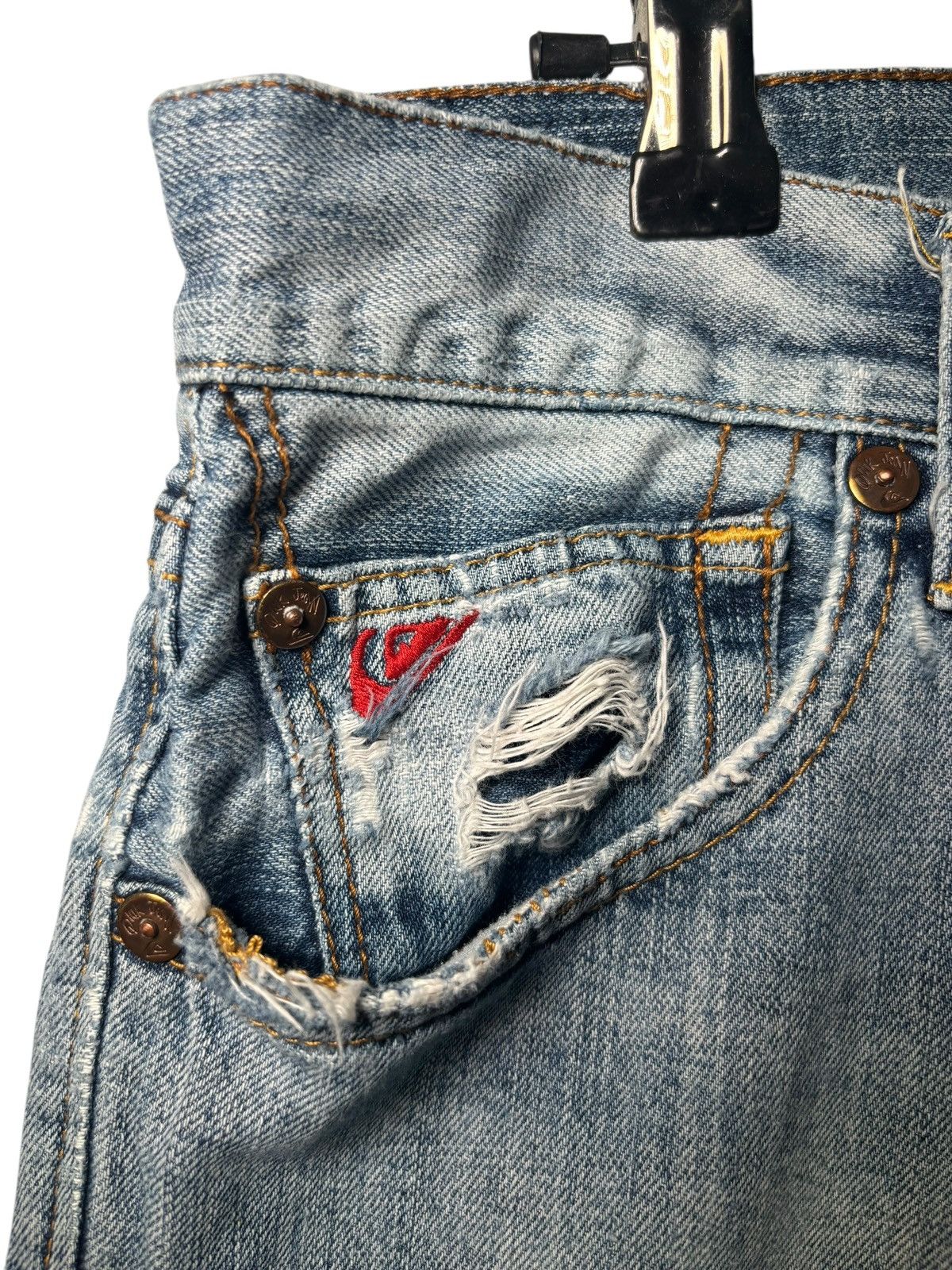 Quiksilver × Vintage Vintage Quiksilver Denim Size US 29 - 3 Thumbnail