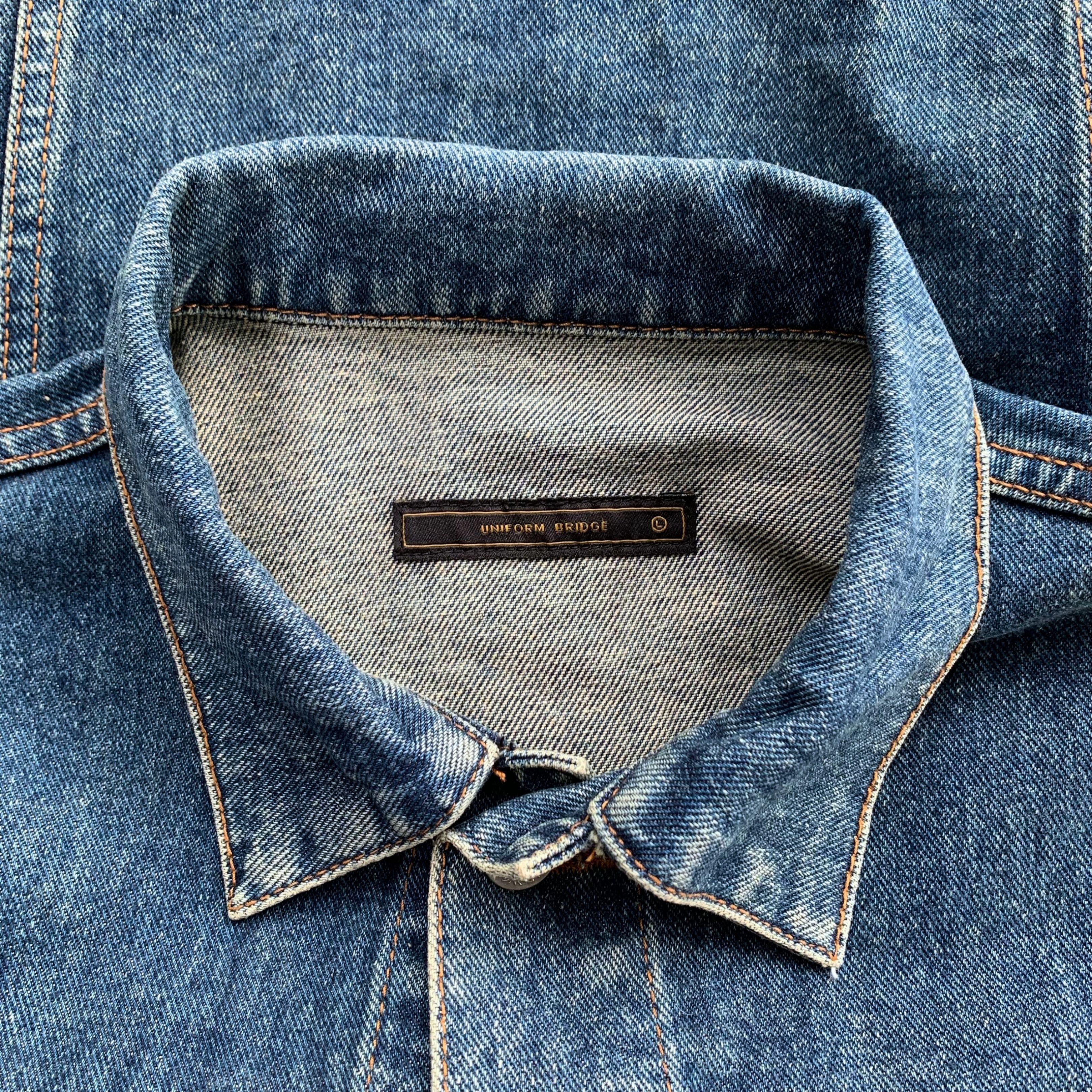 Uniform Bridge Uniform Bridge Seoul Type I Denim Jacket Size US L / EU 52-54 / 3 - 5 Thumbnail