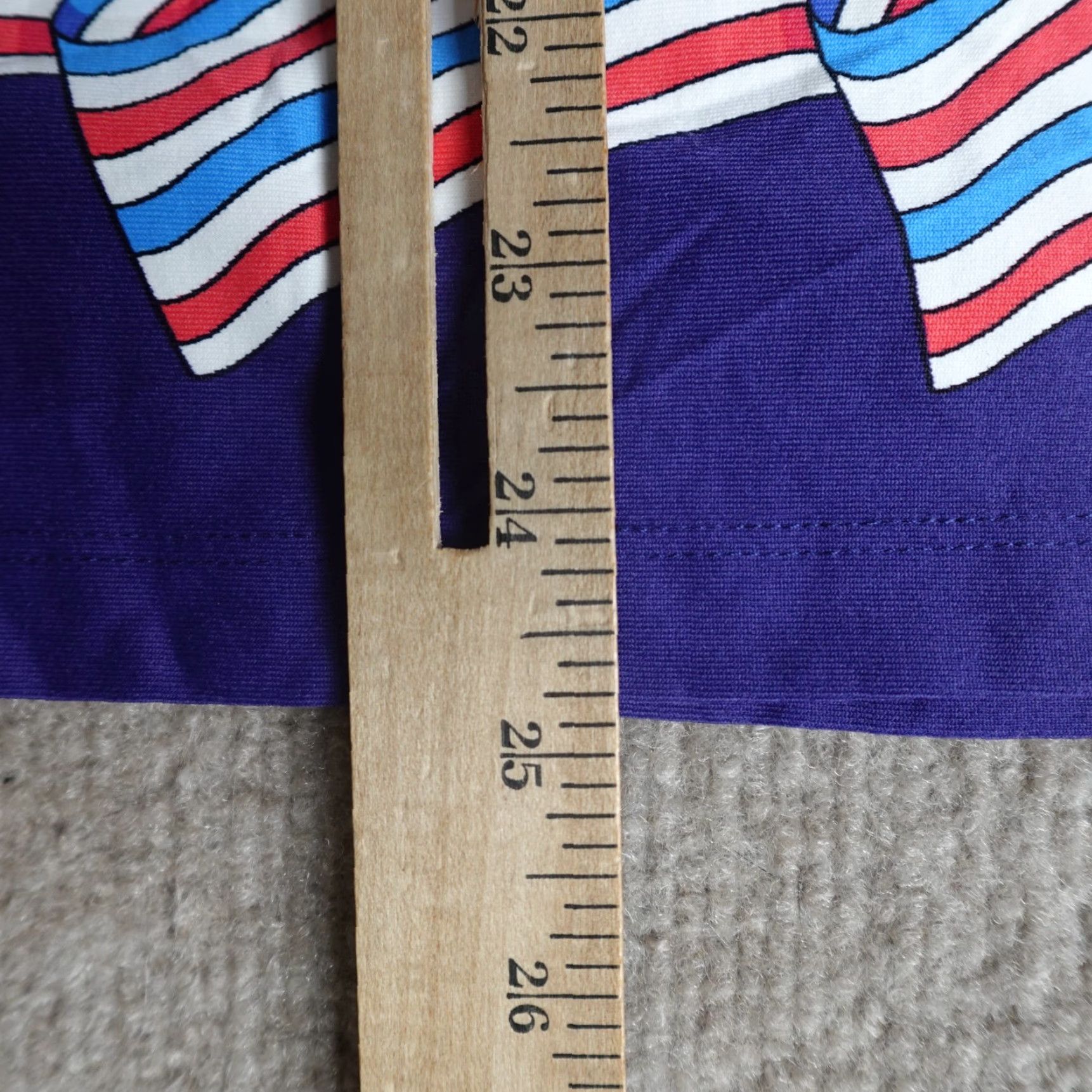 J.McLaughlin J. McLaughlin Womens Top XS Blue Catalina Nautical Geometric Knit Tank Short Sleeve Collared Pullover Regular Summer Casual Size XS / US 0-2 / IT 36-38 - 5 Thumbnail