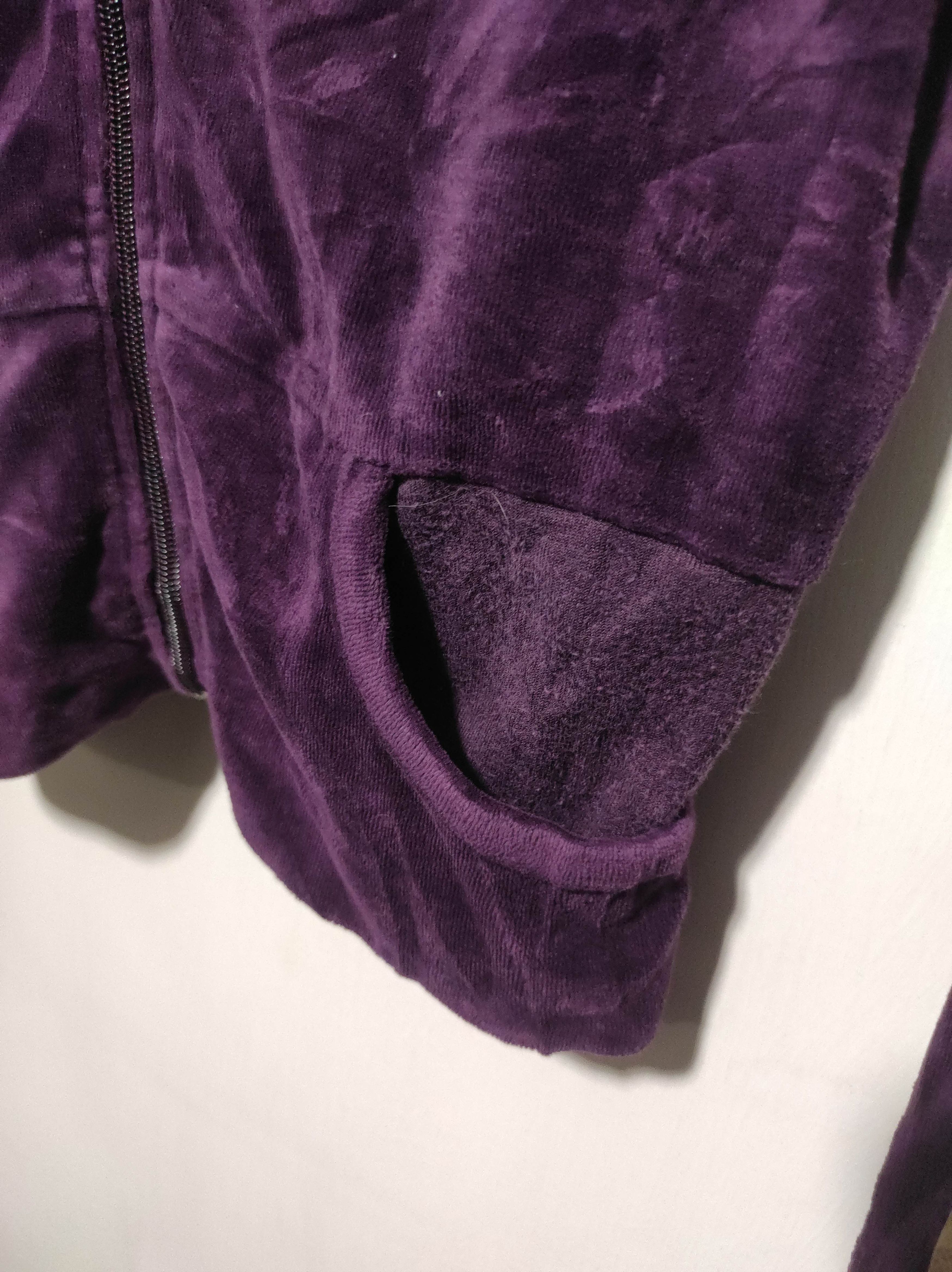 Hysteric Glamour Dereon Crop Velvet Zip Fur Hoodie LGB style Size M / US 6-8 / IT 42-44 - 8 Thumbnail