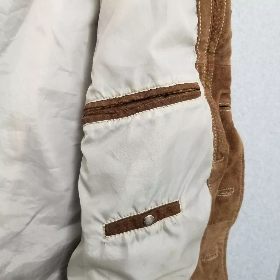 Other Wilson Leather Jacket Mens Large Brown Pockets M Julian Size US L / EU 52-54 / 3 - 7 Thumbnail
