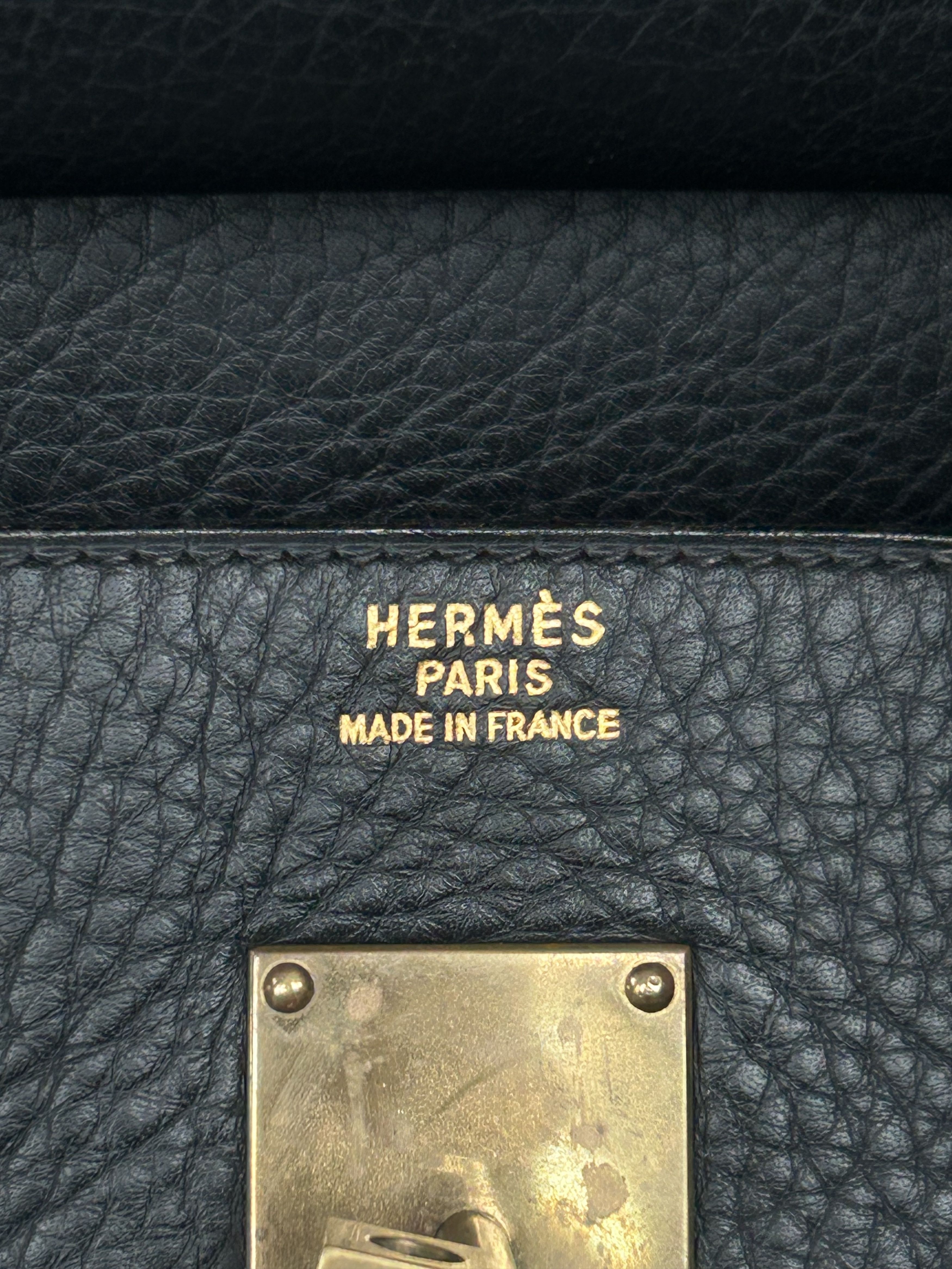 Hermes Hermes Black Togo & Canvas HAC Birkin 40 Size ONE SIZE - 7 Thumbnail
