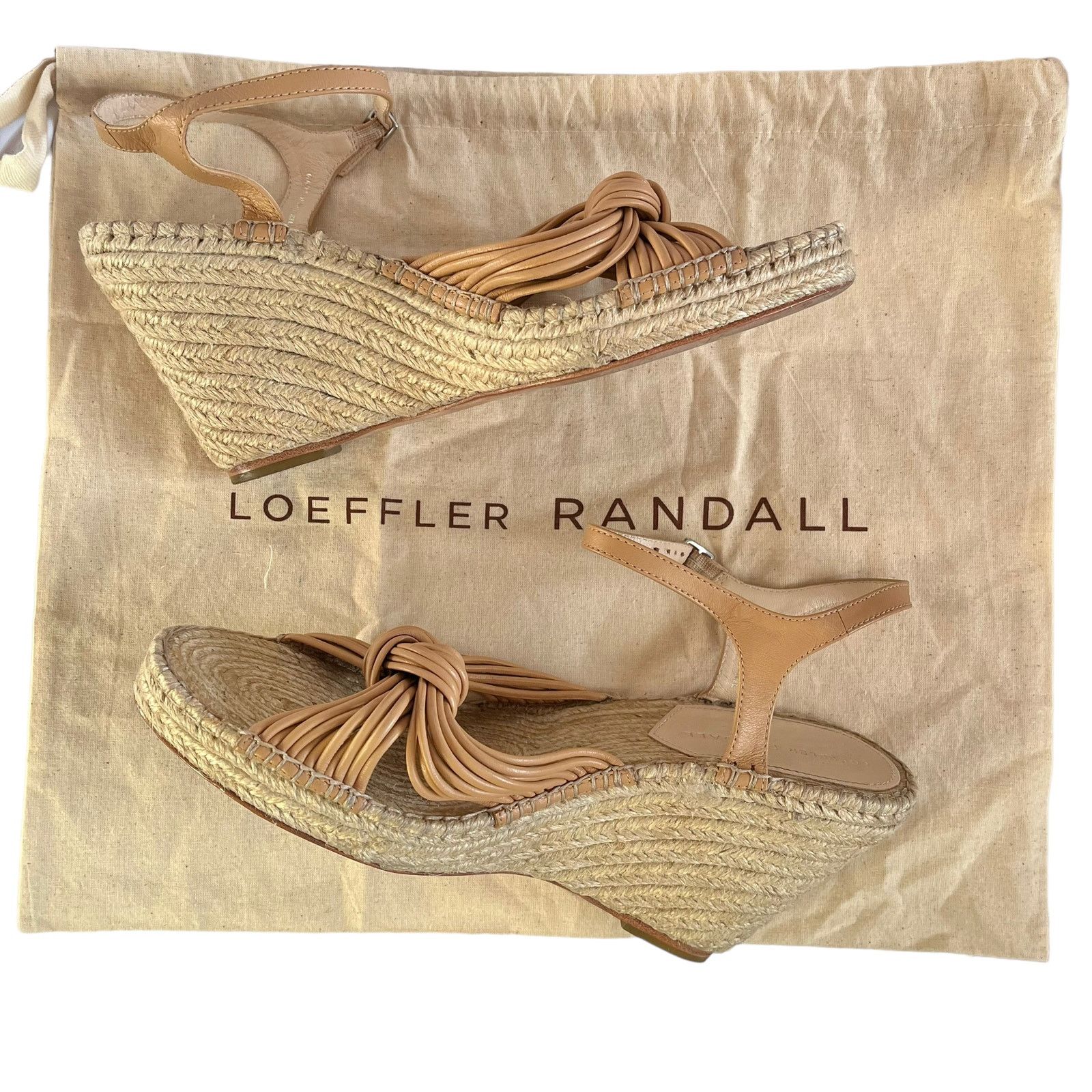 Loeffler Randall Loeffler Randall Priya Wedge Espadrille Sandal Beige/Khaki Size US 9.5 / IT 39.5 - 10 Thumbnail