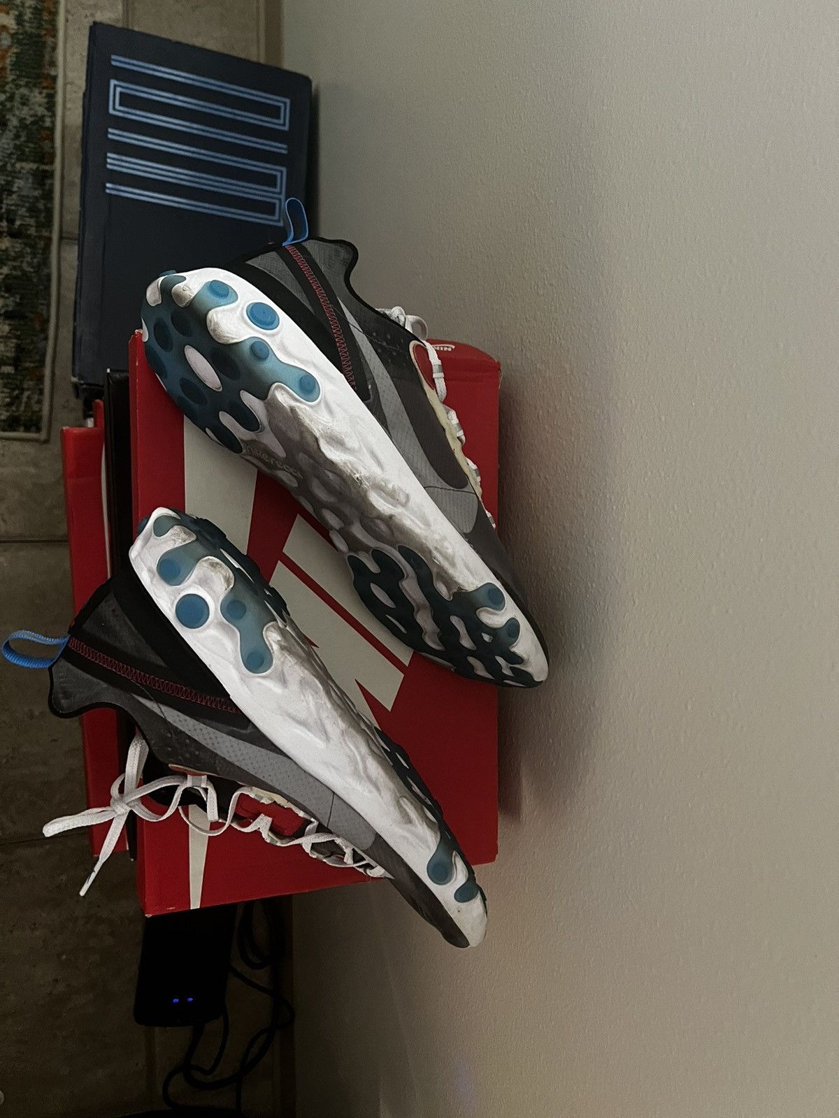 Nike React Element 87 Dark Grey Size US 12 / EU 45 - 2 Thumbnail