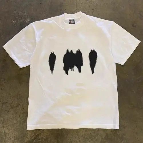 Japanese Brand Street Hip Hop Shadow Print Casual XL Size US M / EU 48-50 / 2 - 1 Thumbnail