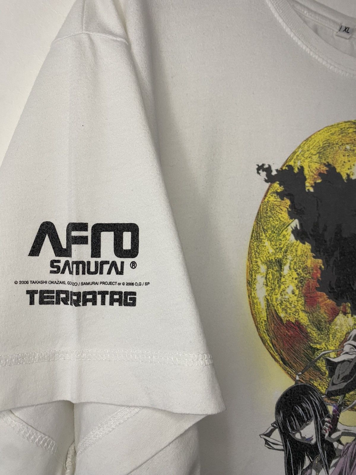 Vintage Vintage 00s Afro Samurai T-shirt Size US XL / EU 56 / 4 - 5 Thumbnail