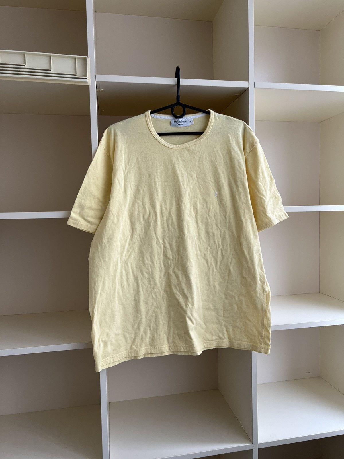 Yves Saint Laurent Vintage Yves Saint Laurent T-Shirt Yellow Size 2XL Size US XXL / EU 58 / 5 - 4 Thumbnail