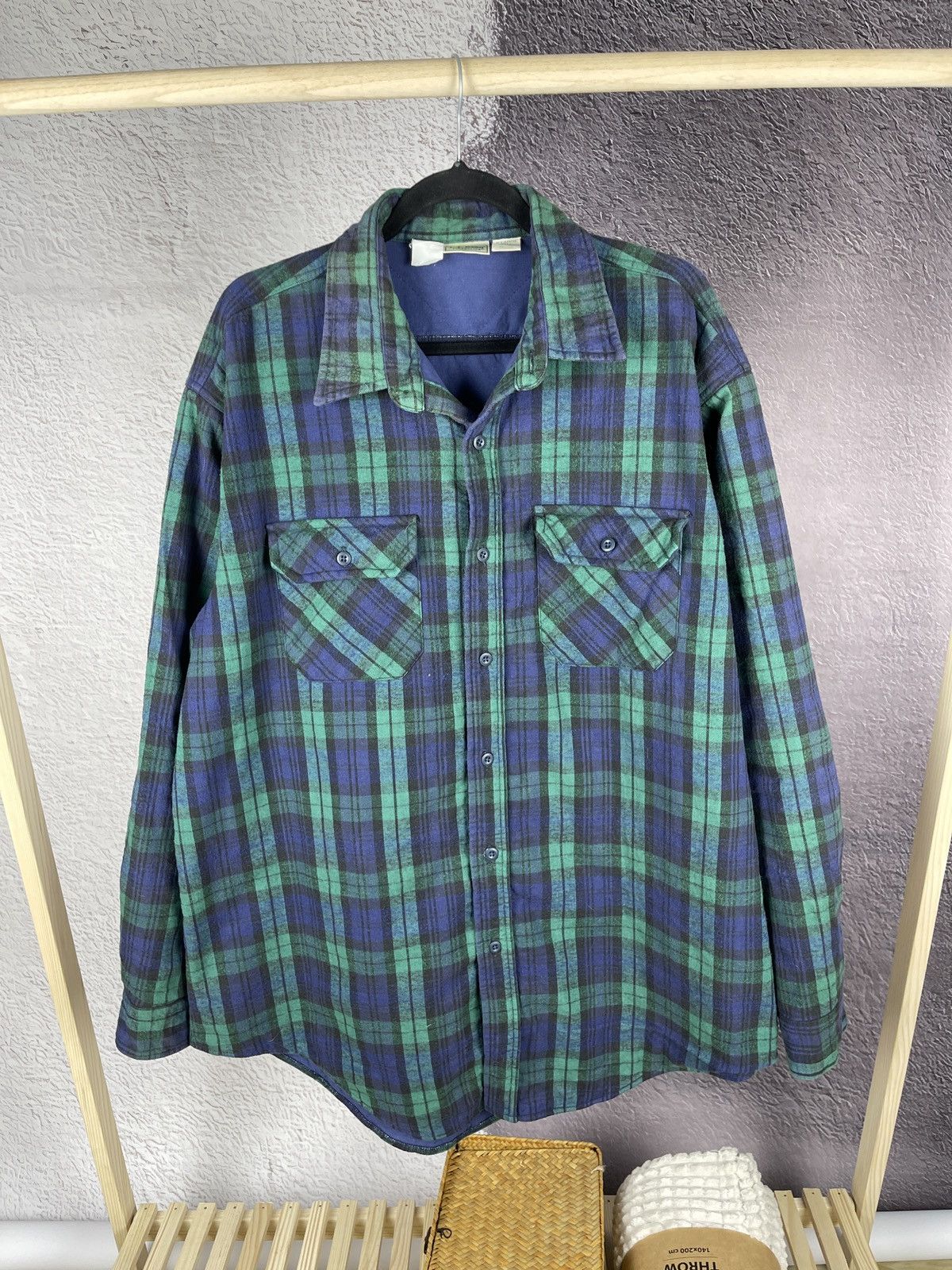 L.L. Bean L.L. Bean timberline vintage made in USA flannel overshirt Size US XL / EU 56 / 4 - 2 Thumbnail