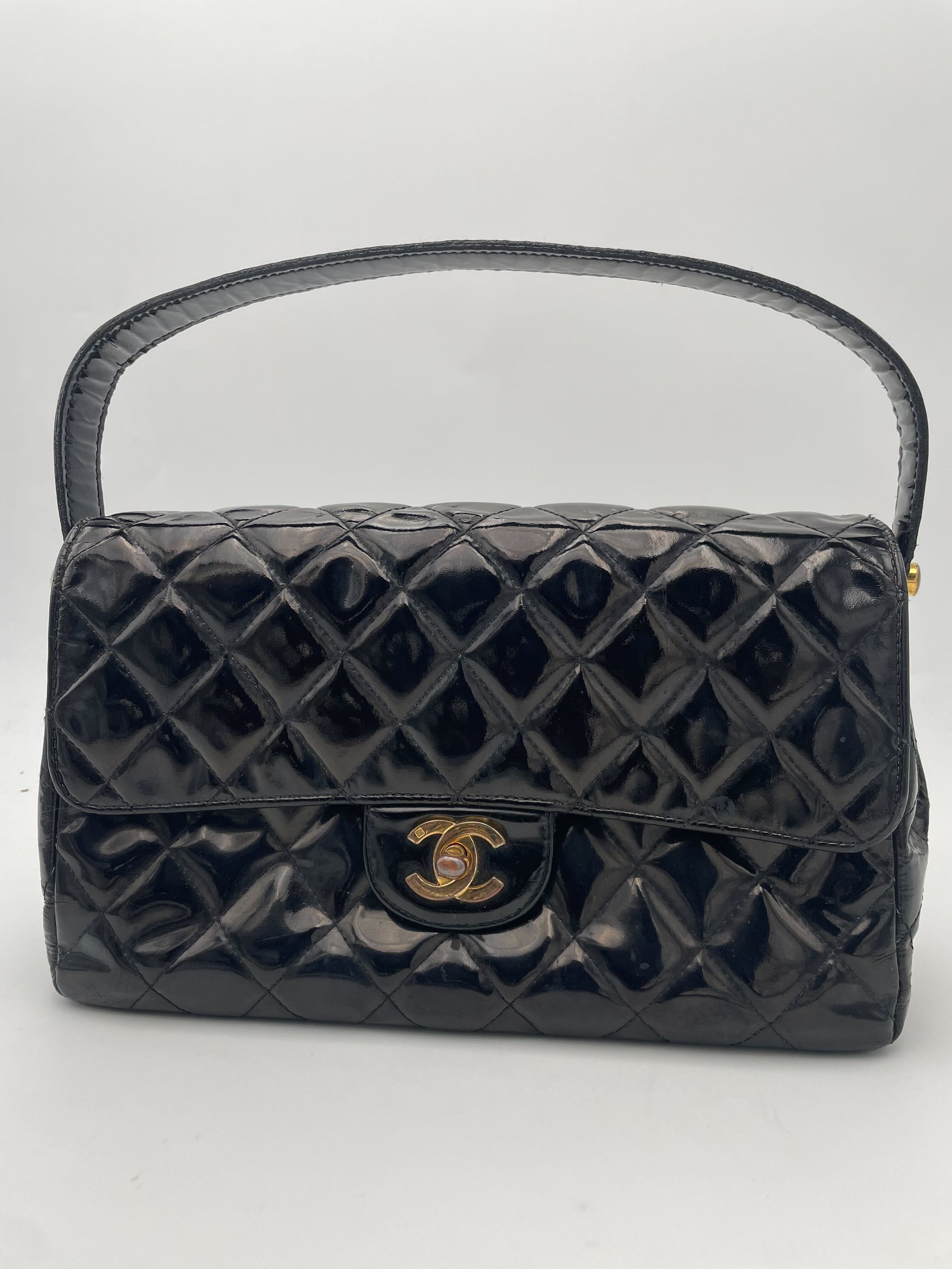Chanel Chanel CHANEL - VTG 1996 Patent leather Size ONE SIZE - 1 Thumbnail