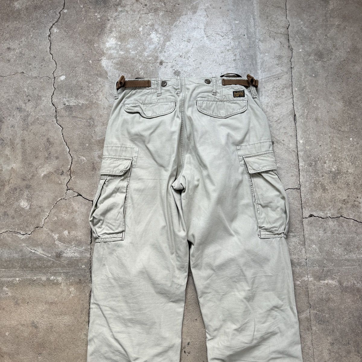 G-Star × Vintage Vintage G-Star Cargo Baggy Pants Size US 34 / EU 50 - 7 Thumbnail
