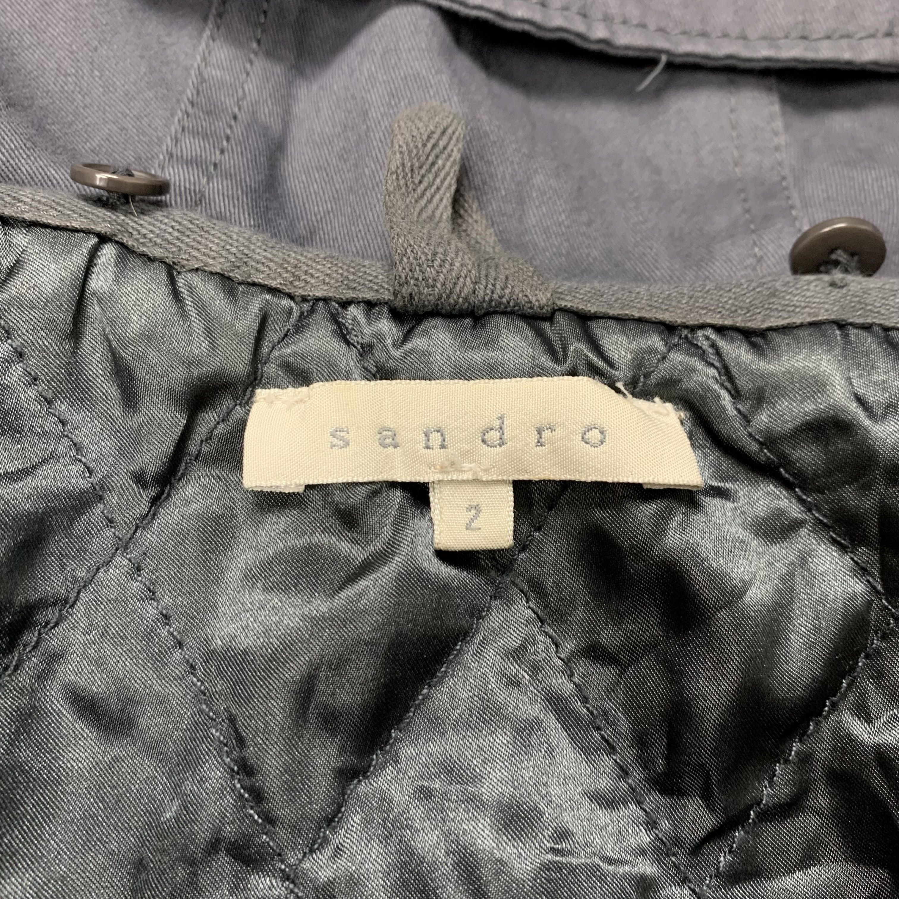 Sandro Sandro Field Parka Jacket Multi Pocket Utility Size US M / EU 48-50 / 2 - 10 Thumbnail