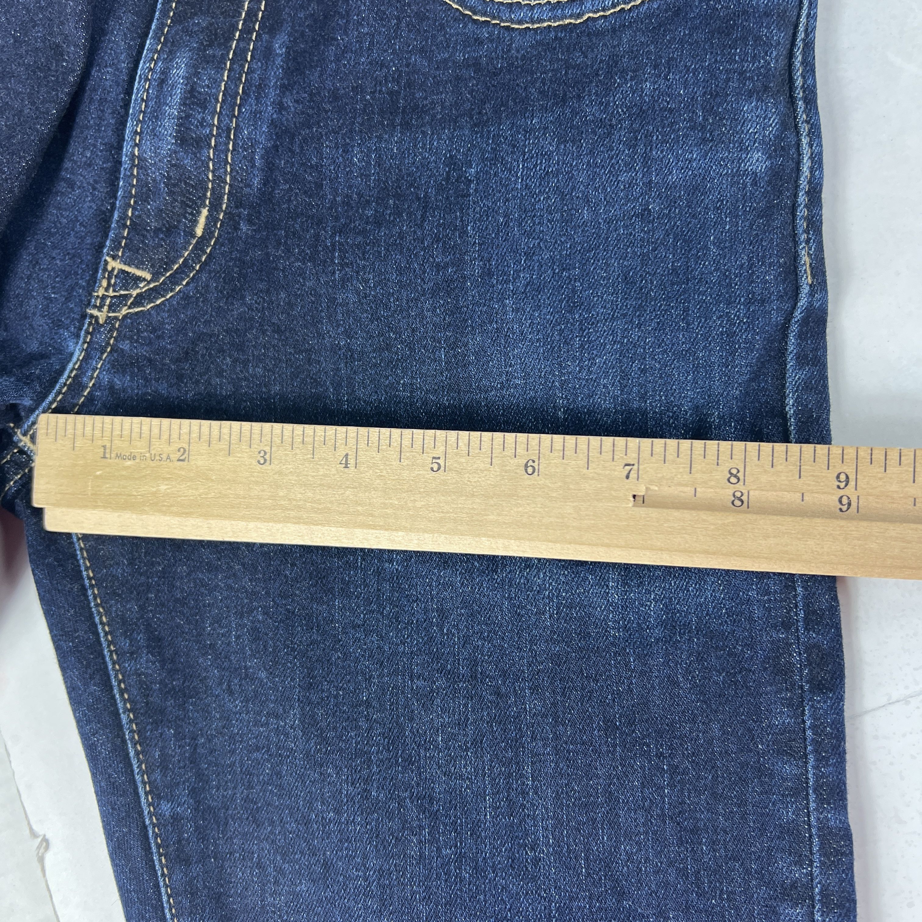 Uniqlo Uniqlo Jean Skinny Tapered Selvedge Kaihara Dark Blue Denim Size US 30 / EU 46 - 17 Thumbnail