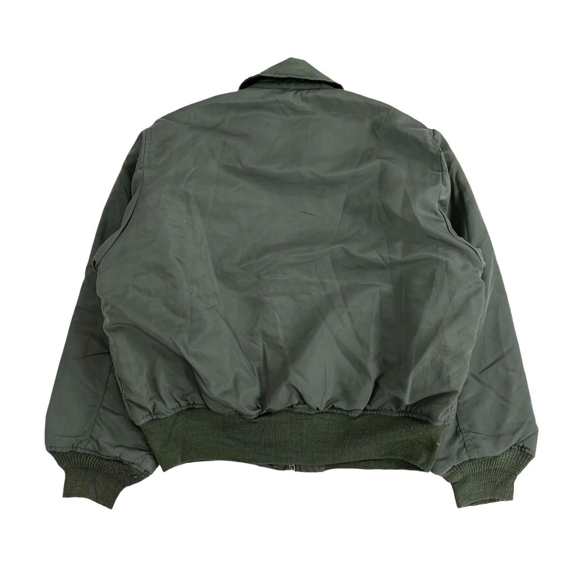 Vintage Vtg Houston Flyers CWU-45 MA1 Bomber Flight Jacket Size US M / EU 48-50 / 2 - 11 Thumbnail