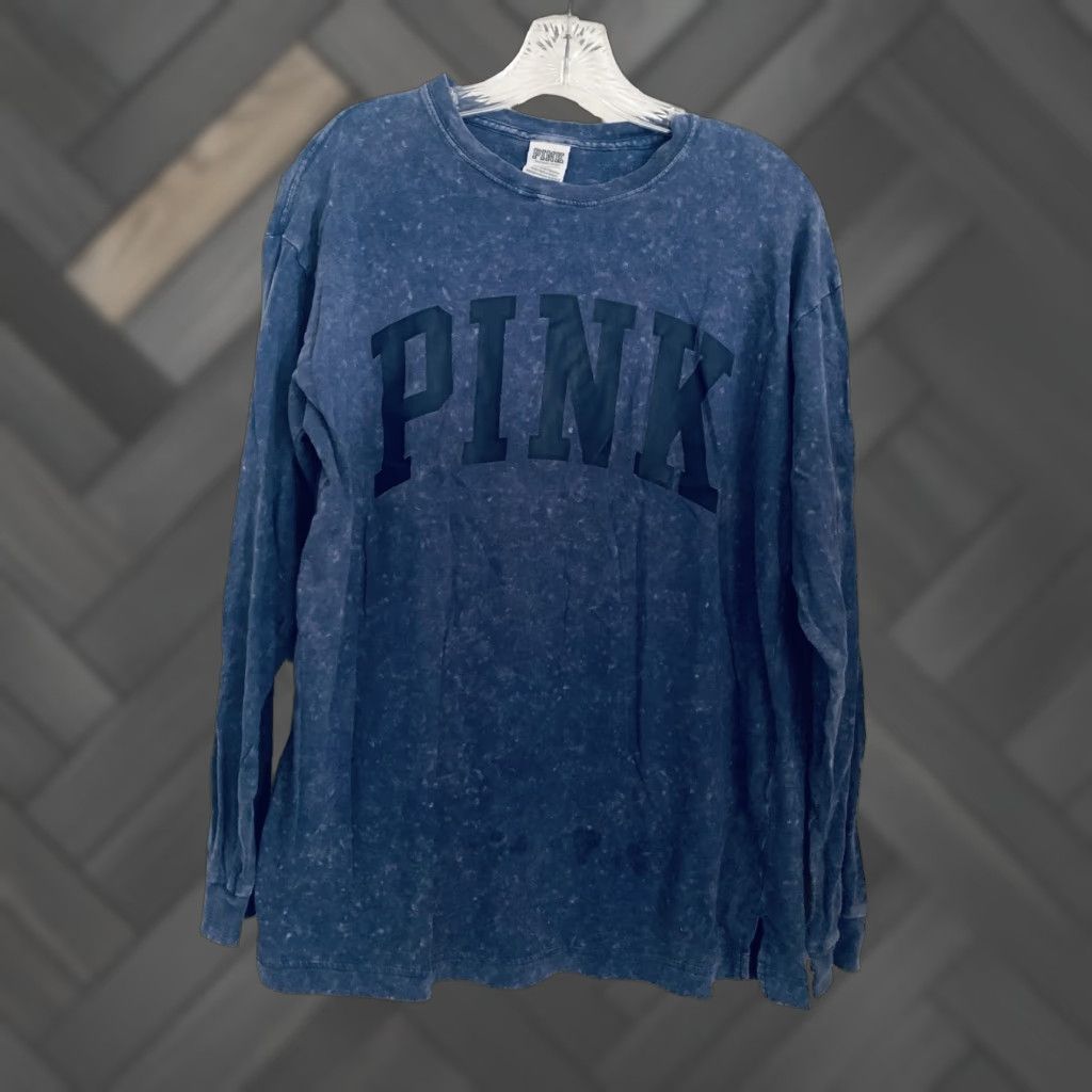 Victoria's Secret VINTAGE Victoria's Secret T-Shirt Long Sleeve Check Photos XS Blue Women Mens? No, keep as Women XS Blue Check T-Shirt Long Sleeve Victoria's Secret Size XS / US 0-2 / IT 36-38 - 1 Thumbnail