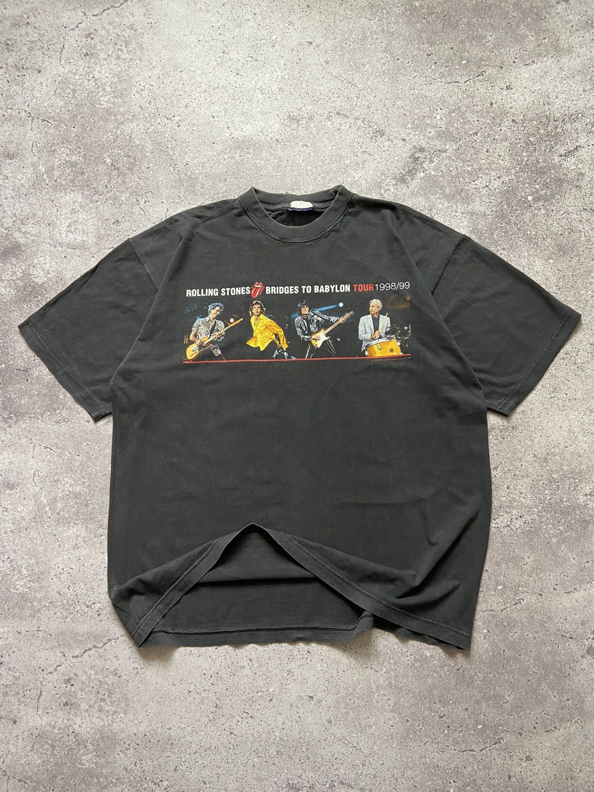 Band Tees Vintage 1998-99 Rolling Stones T Shirt Y2K Tee Babylon Tour Size US L / EU 52-54 / 3 - 1 Thumbnail
