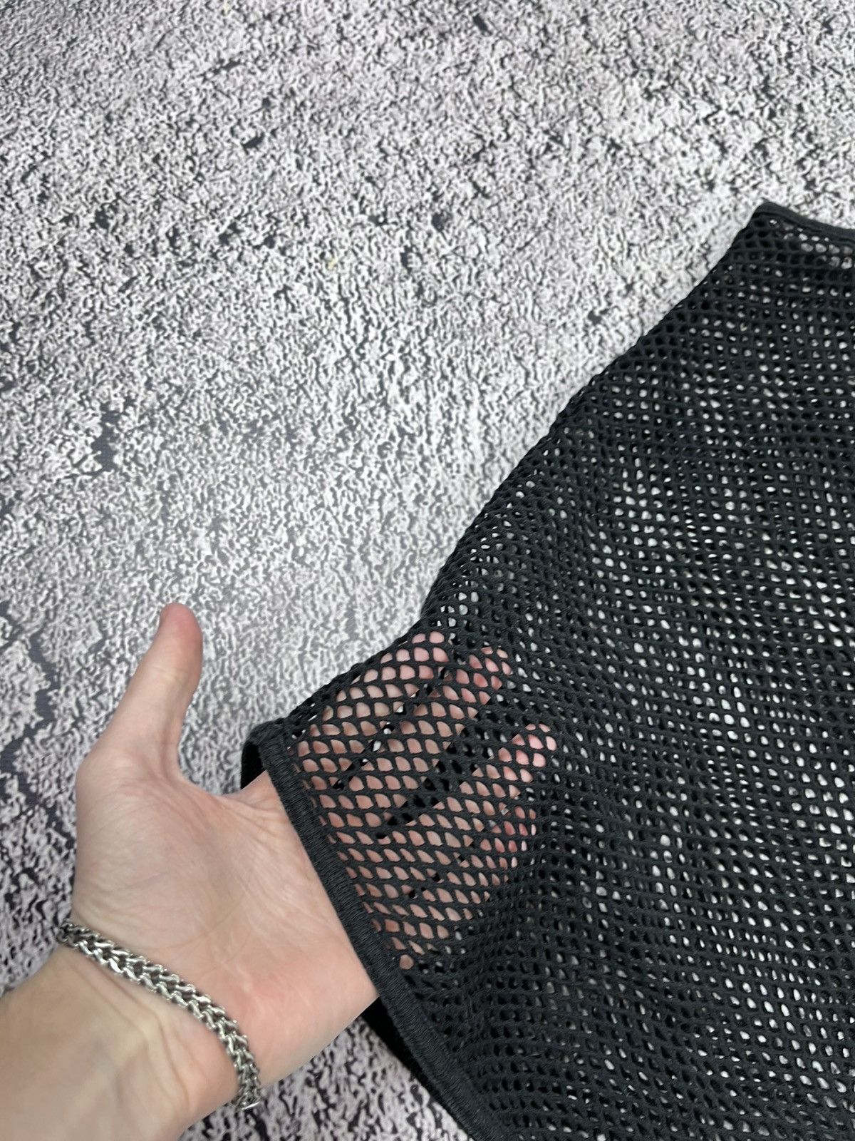 Japanese Brand Vintage Miyake Knit Mesh Tank Top Avantgarde size M Size M / US 6-8 / IT 42-44 - 3 Thumbnail