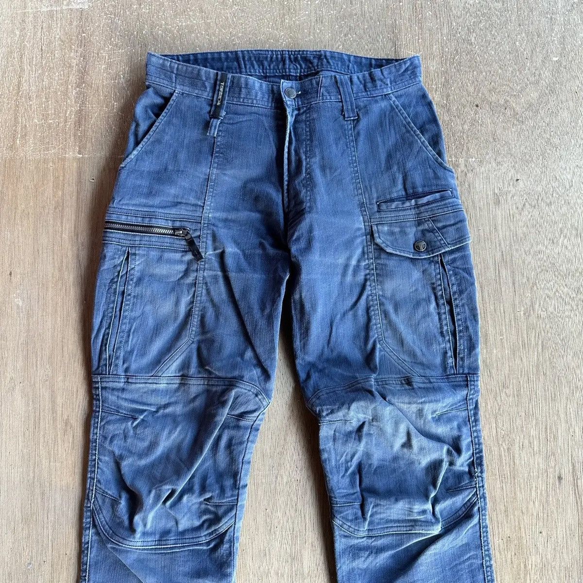 Japanese Brand × Vintage VINTAGE TORAICHI TROUSERS VINTAGE DOUBLE KNEE WORKWEAR PANTS Size US 31 - 2 Thumbnail