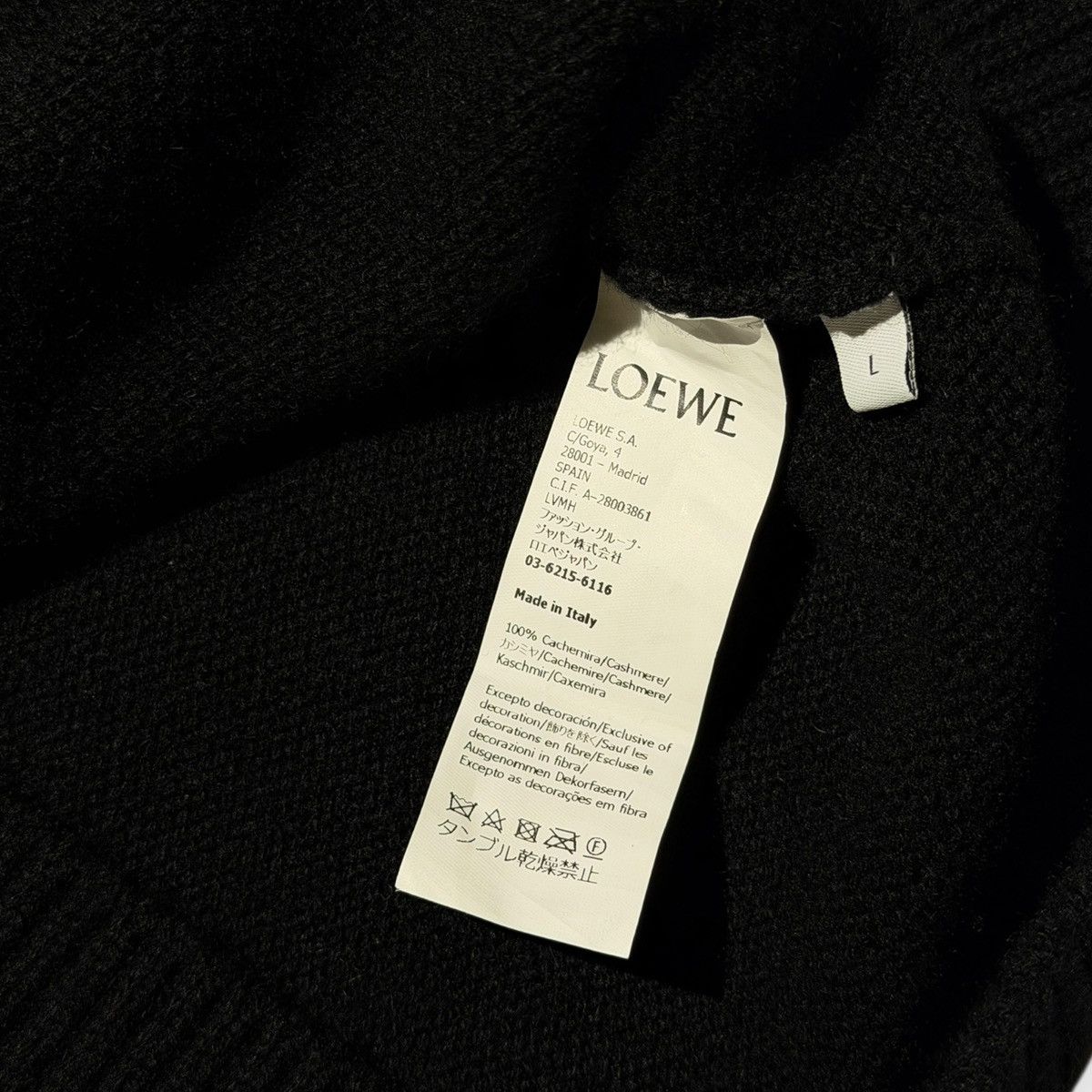 Loewe $1,700 cashmere polo Size US M / EU 48-50 / 2 - 3 Thumbnail