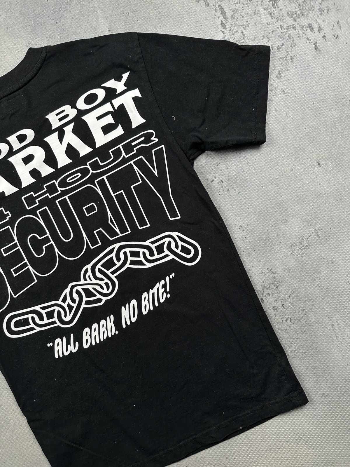 Market Market Good Boy Security Dog Graphic T Shirt Streetwear Y2K Size US S / EU 44-46 / 1 - 6 Thumbnail