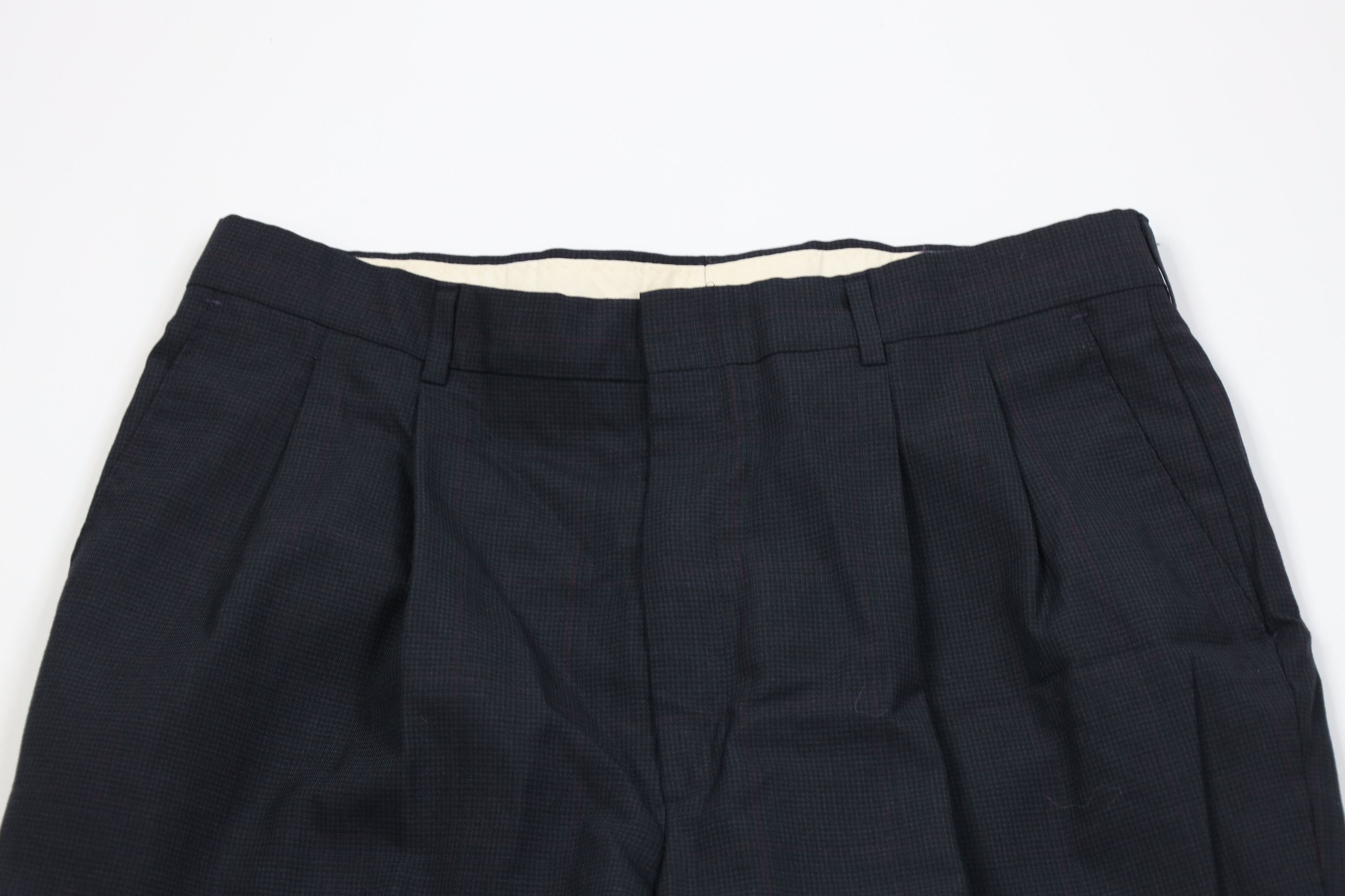 Vintage Vintage 90s Streetwear Wool Blend Wide Leg Chino Pants USA Size US 34 / EU 50 - 2 Thumbnail