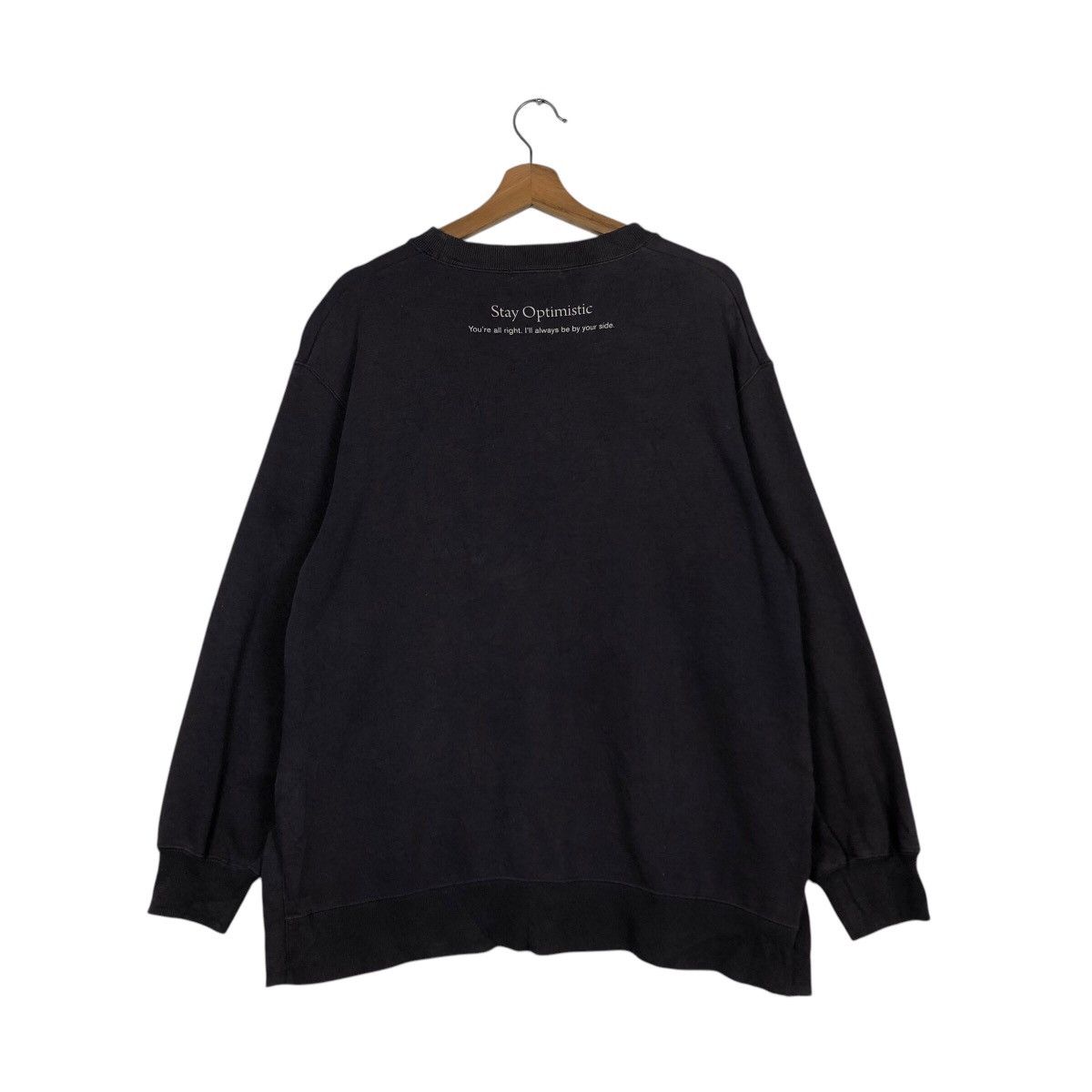 Japanese Brand 📌Vintage Sweatshirt Motivational Design Global Work Size US M / EU 48-50 / 2 - 9 Thumbnail