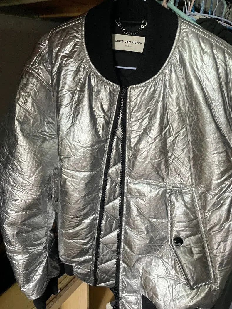 Dries Van Noten Dries Van Noten Back Zip Bomber. Size US M / EU 48-50 / 2 - 1 Thumbnail