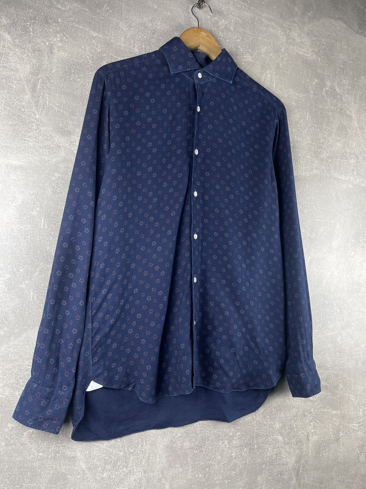Barba Napoli Barba Napoli Patterned Cotton Shirt Men’s Size 40 Size US M / EU 48-50 / 2 - 3 Thumbnail