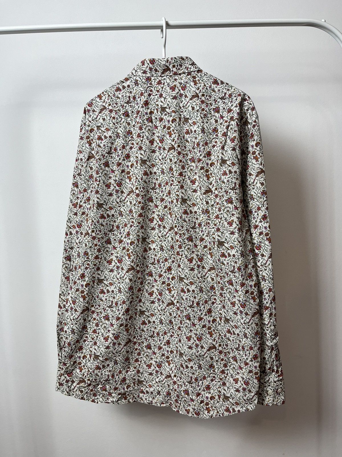 New & Lingwood X4 New Lingwood Overprint Cotton Button Up Shirt Size US XL / EU 56 / 4 - 10 Thumbnail