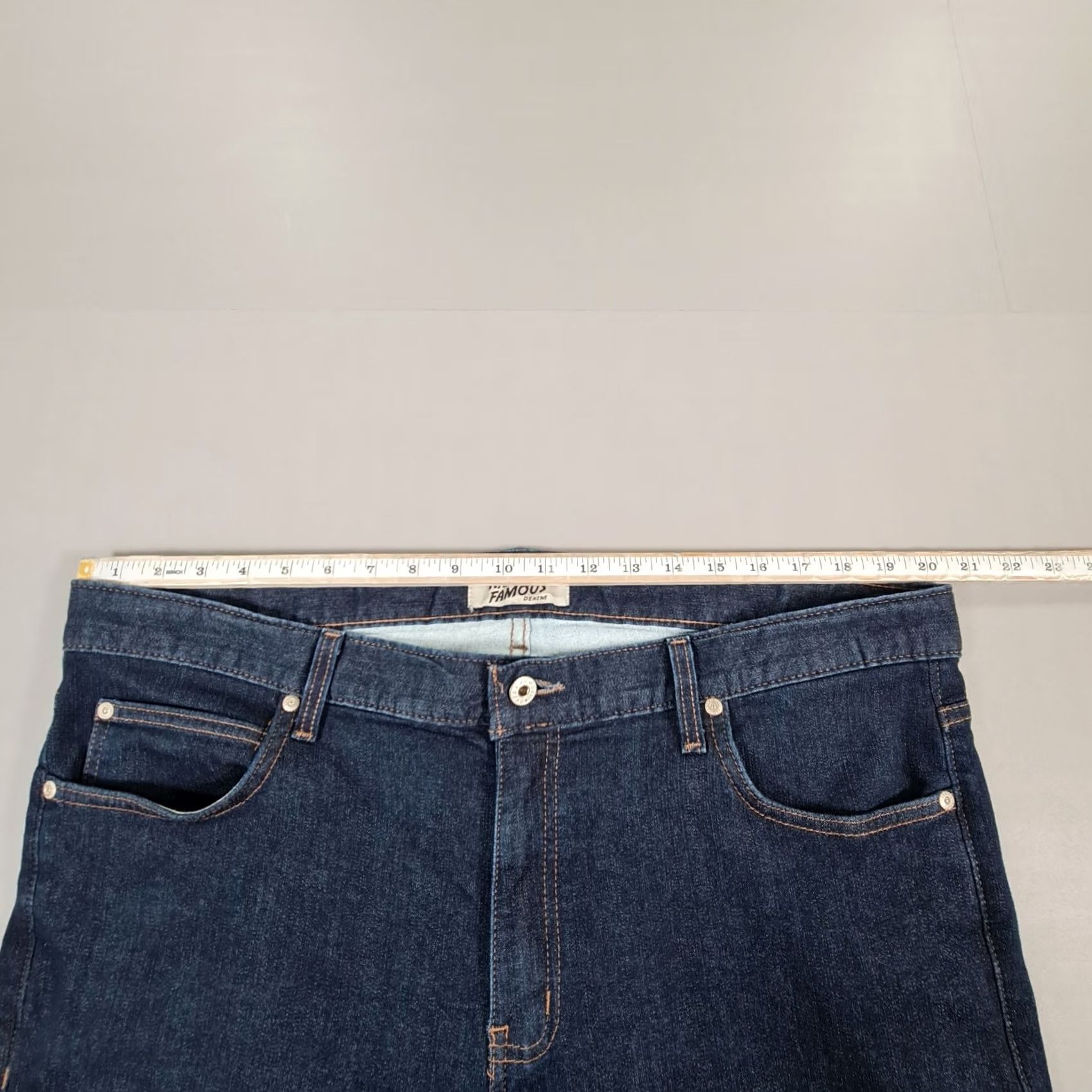 Vintage Naked & Famous Jeans Mens Slim 5-Pocket Denim Blue W40 L34 9oz Stretch Dark Vintage: No (adjusted simplified) Size US 40 / EU 56 - 7 Thumbnail