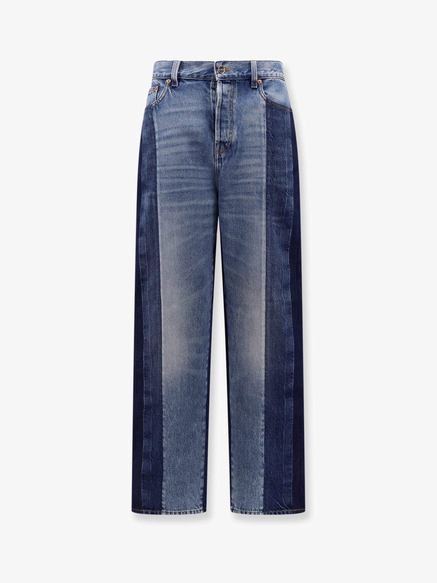 デニム・ジーパン GUCCI Boyfriend jeans with gucci rosso ancora tag Boyfriend jeans with gucci rosso ancora tag GUCCI - Nugnes1920