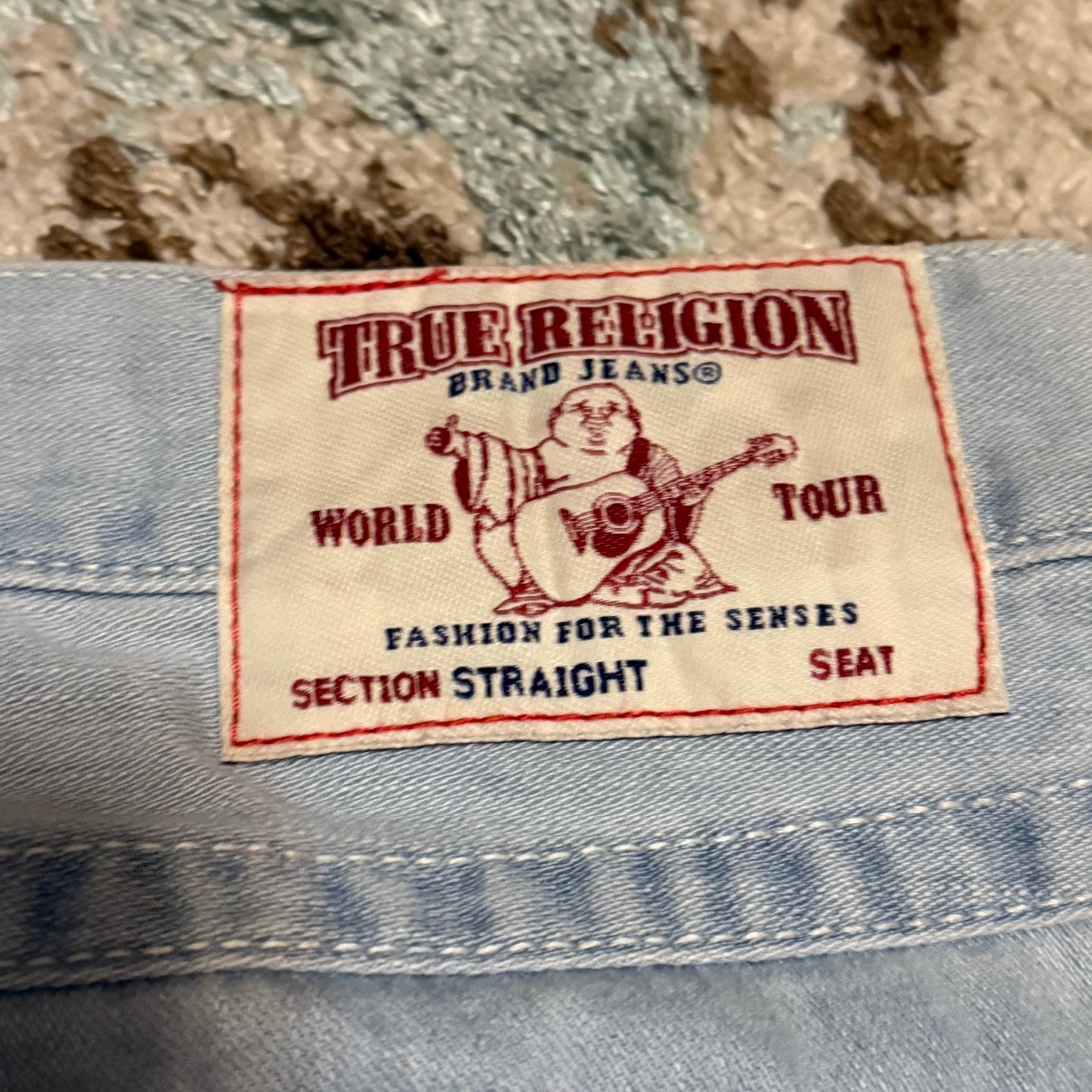 True Religion NWT True Religion Straight Flap Pocket Jeans Size 40 Size US 40 / EU 56 - 5 Thumbnail
