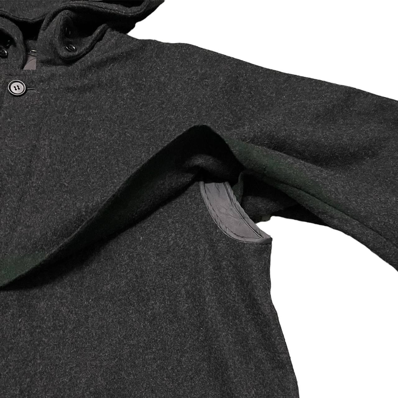Tokio Kumagai Vintage Tokio Kumagai Wool Kimono Hooded Coat Yohji Yamamoto Size US M / EU 48-50 / 2 - 6 Thumbnail