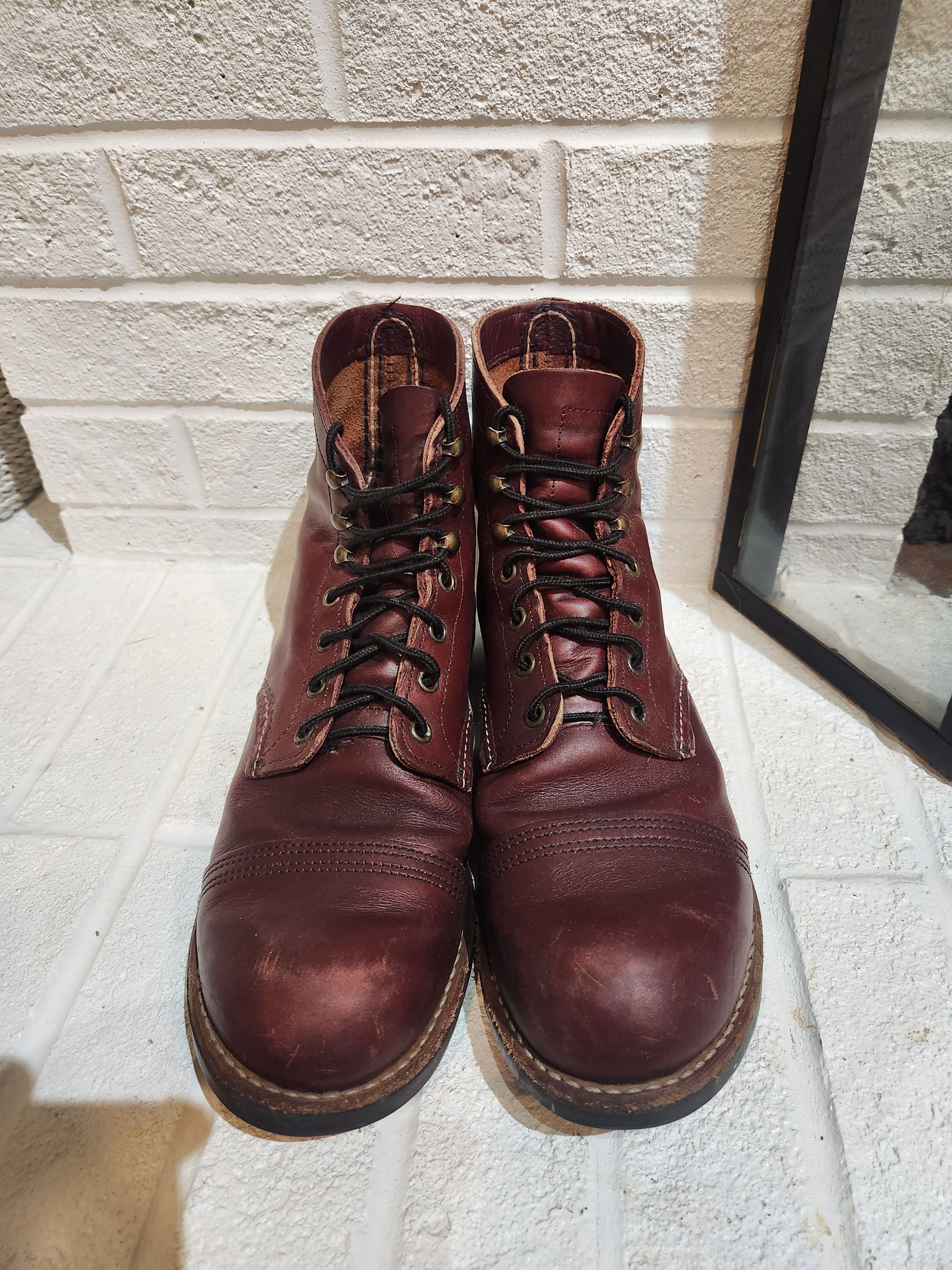 Red Wing Red Wing Iron Rangers 8119 Oxblood Mesa Size US 9.5 / EU 42-43 - 5 Thumbnail