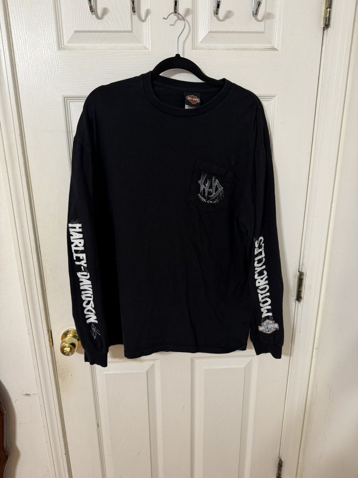 Harley Davidson Harley davidson spider graphic long sleeve black Size US XL / EU 56 / 4 - 1 Thumbnail