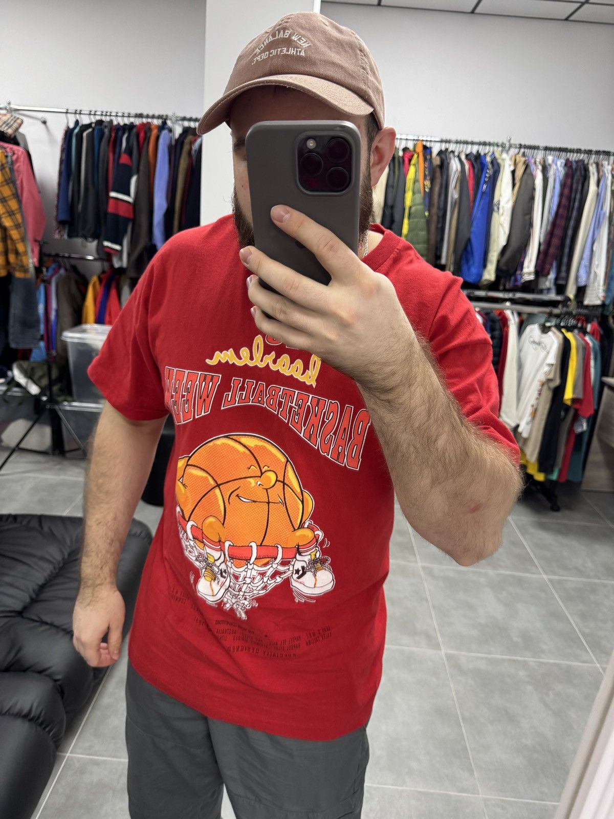 Vintage Vintage 10th Haarlem Basketball Week 1991 T-Shirt Size XL Size US XL / EU 56 / 4 - 2 Thumbnail