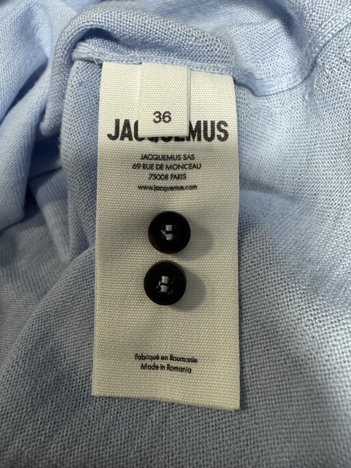 Jacquemus Jacquemus le polo merino Size XS / US 0-2 / IT 36-38 - 3 Thumbnail