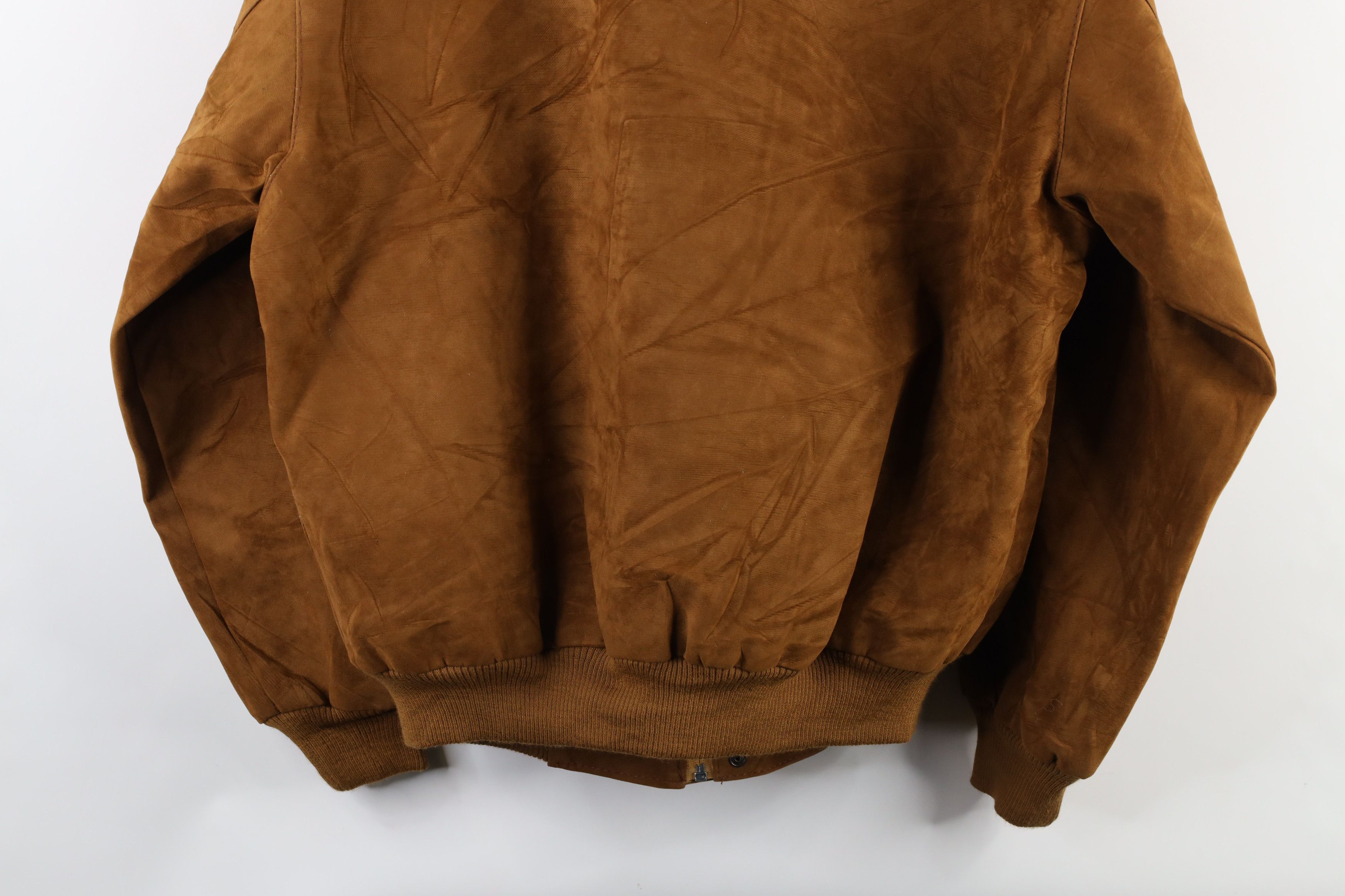 Vintage Vintage 90s Streetwear Full Zip Flight Bomber Jacket Size US L / EU 52-54 / 3 - 12 Thumbnail