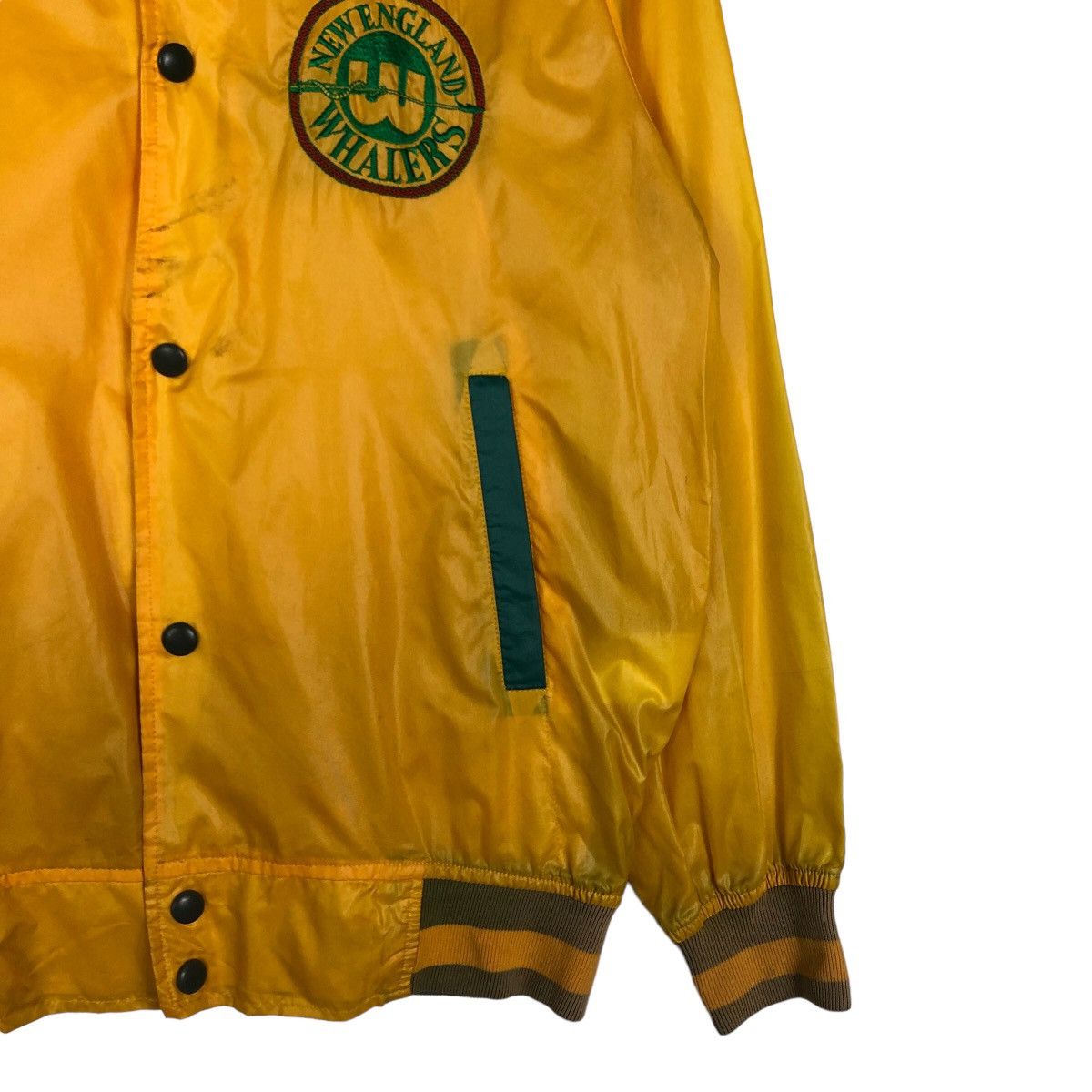Japanese Brand 🔥Vintage Bomber Jacket New England Whales Big Logo Size US M / EU 48-50 / 2 - 5 Thumbnail