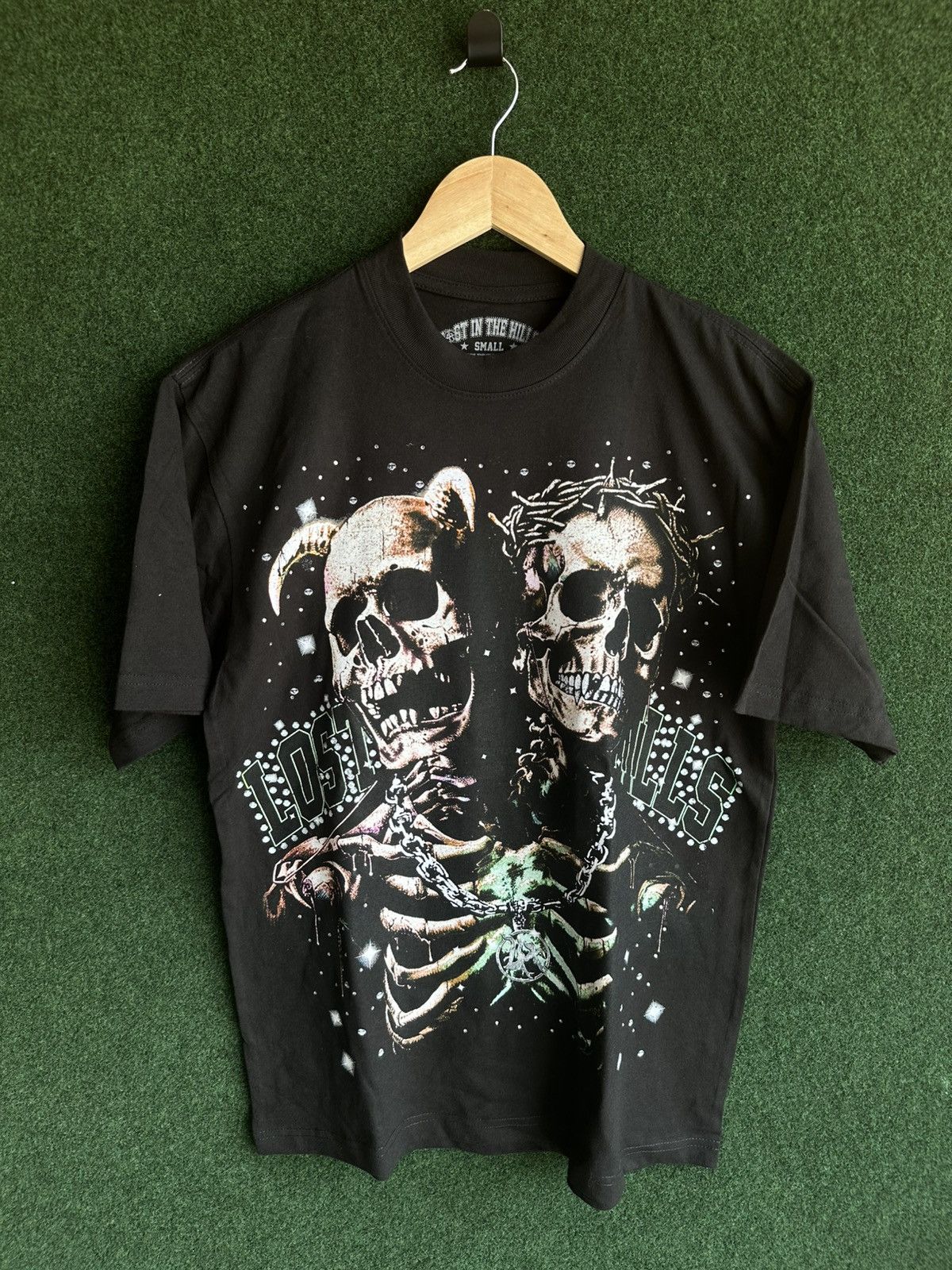 Lost hills Lost Hills Twin Skull Tee Size Small Size US S / EU 44-46 / 1 - 1 Thumbnail