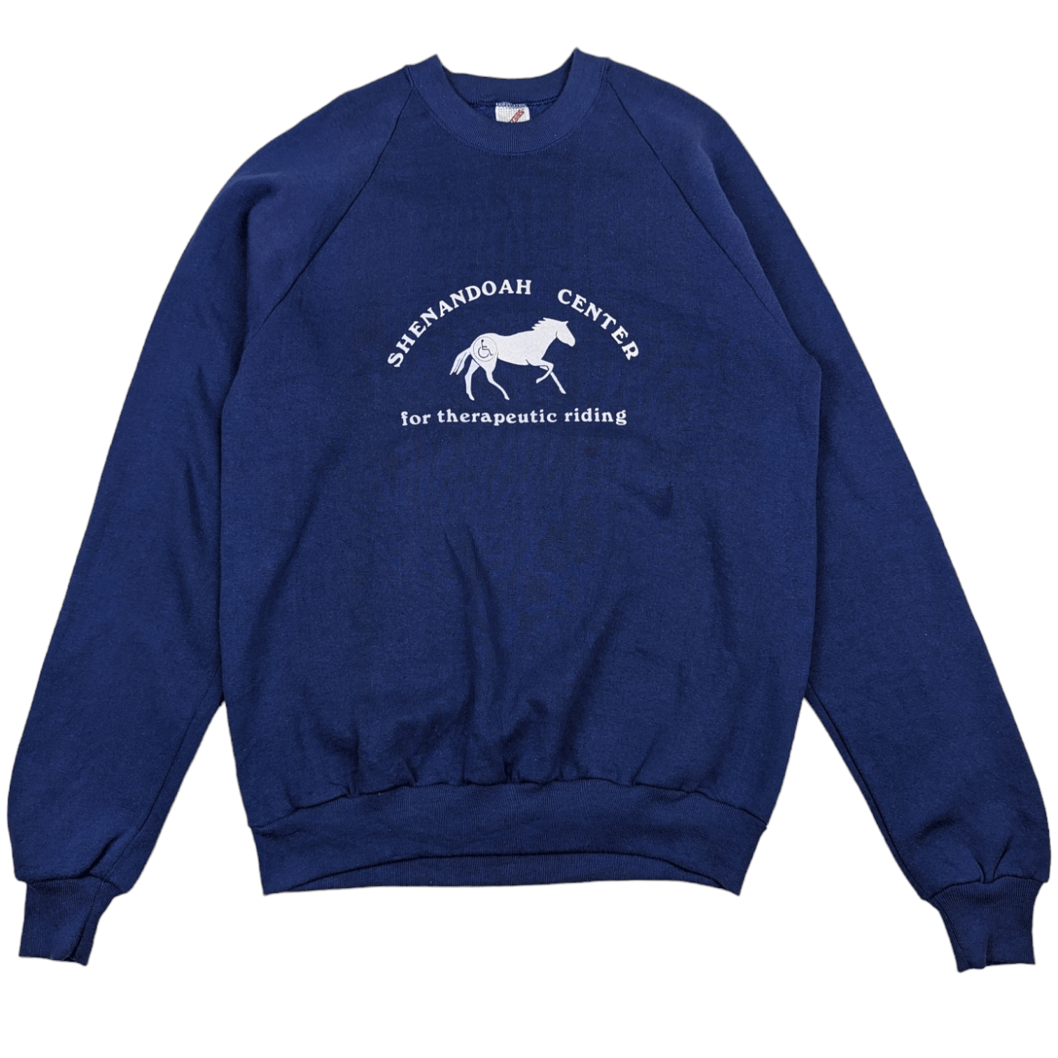 Jerzees Vintage SHENANDOAH CENTRE Therapeutic Riding Horse Jumper Size US L / EU 52-54 / 3 - 2 Thumbnail