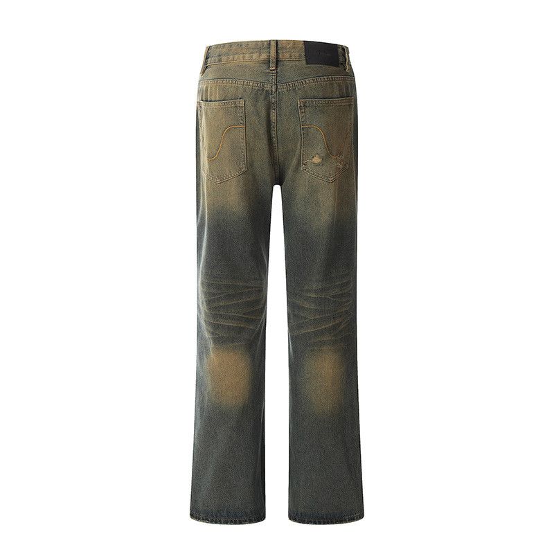 Vintage High street Vibe straight leg flare Cleanfit jeans Size US 32 / EU 48 - 2 Thumbnail