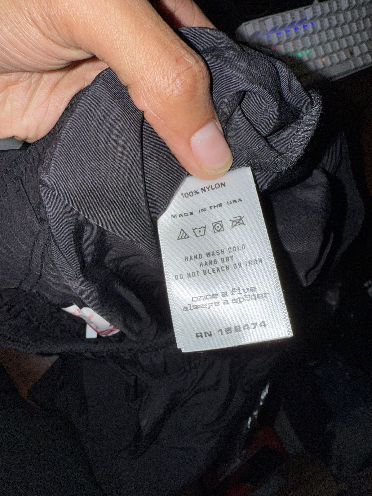 Sp5der Spder virgil Abloh nylon shorts Size US 33 - 2 Thumbnail