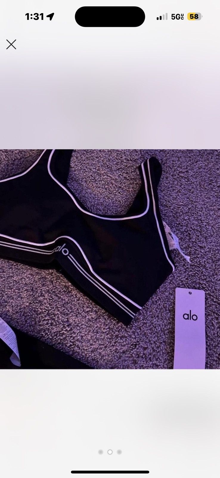 Alo Alo Black Yoga Set Size 30" / US 8 / IT 44 - 2 Thumbnail