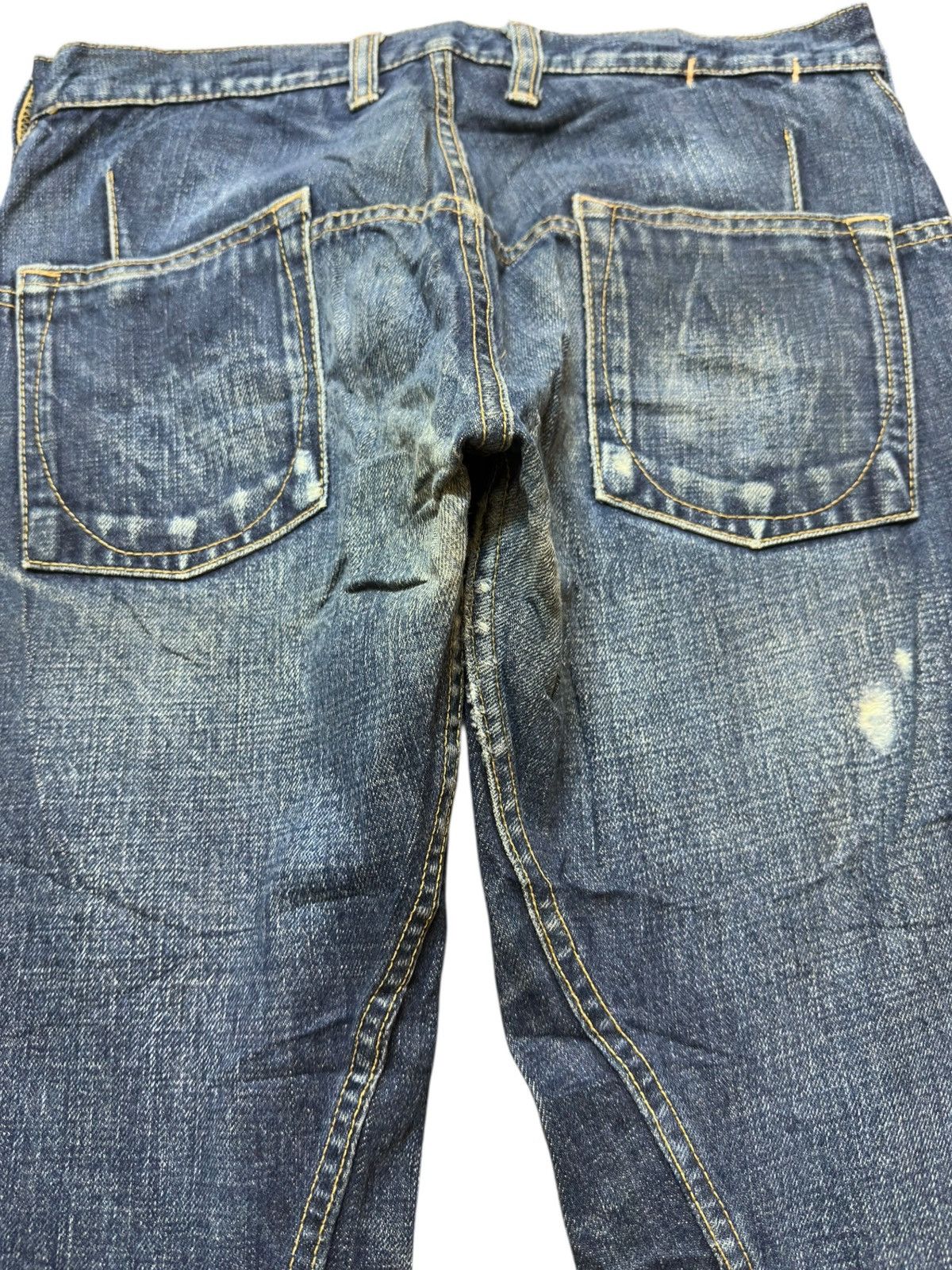 Hysteric Glamour Vintage RNA.Inc Curve Leg Grunge Distressed Denim Size US 30 / EU 46 - 5 Thumbnail