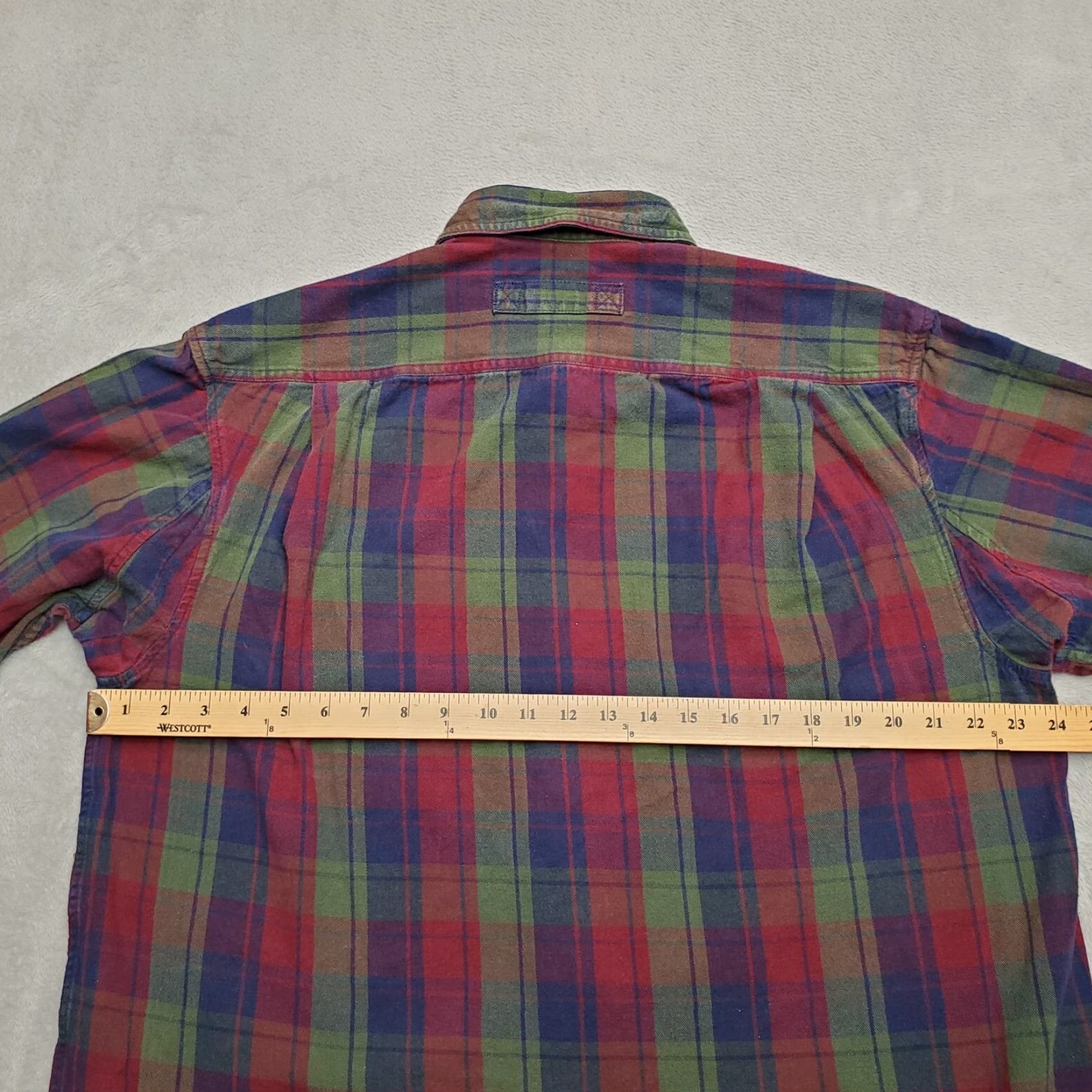Vintage VINTAGE Duluth Trading Shirt Men L Red Green Blue Plaid Flannel Outdoor Casual Cabin Size US L / EU 52-54 / 3 - 5 Thumbnail