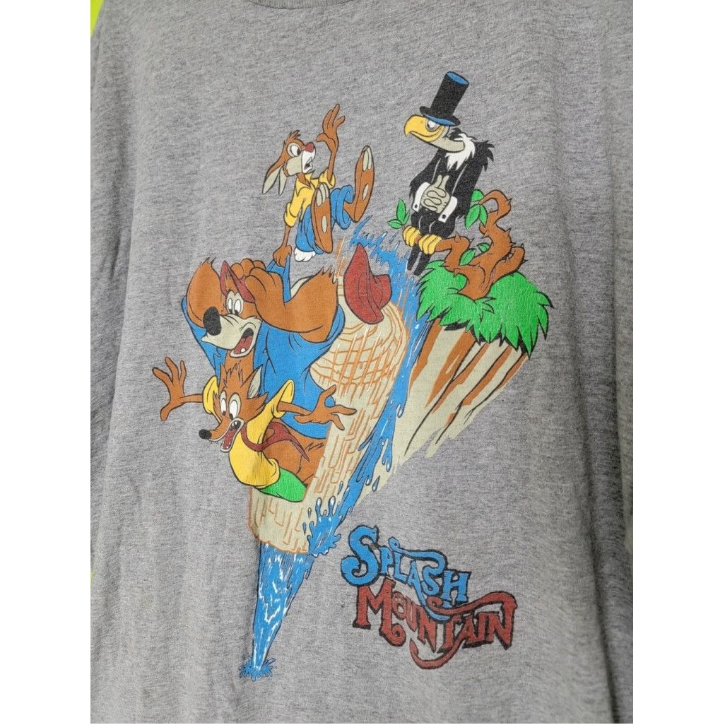 Disney Vintage 90s Y2K Disney Splash Mountain Promo Shirt Made In U Size US XXL / EU 58 / 5 - 2 Thumbnail